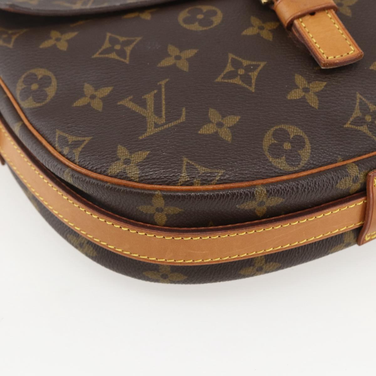 LOUIS VUITTON Monogram Jeune Fille GM Shoulder Bag M51225 LV Auth 160454A