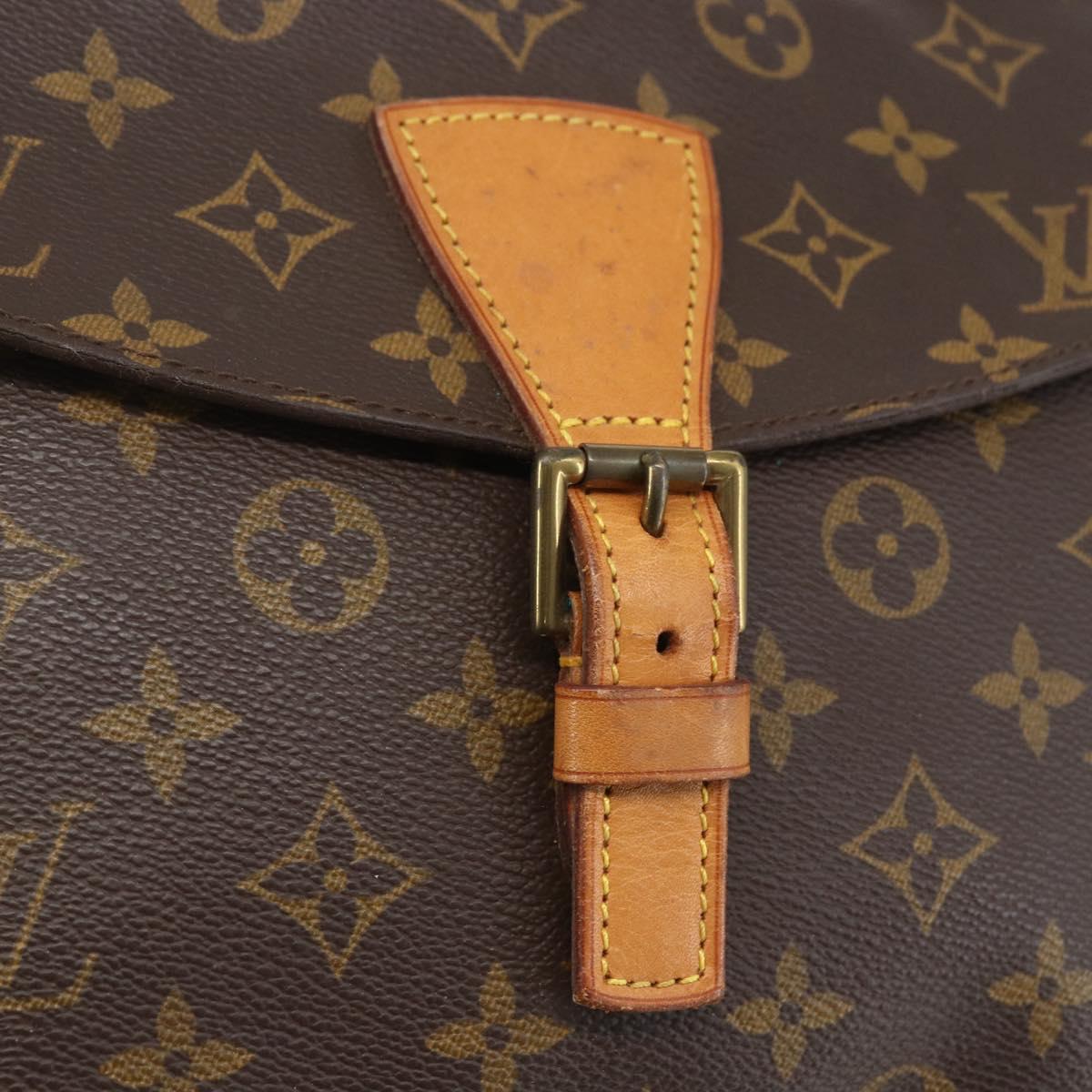 LOUIS VUITTON Monogram Jeune Fille GM Shoulder Bag M51225 LV Auth 160454A