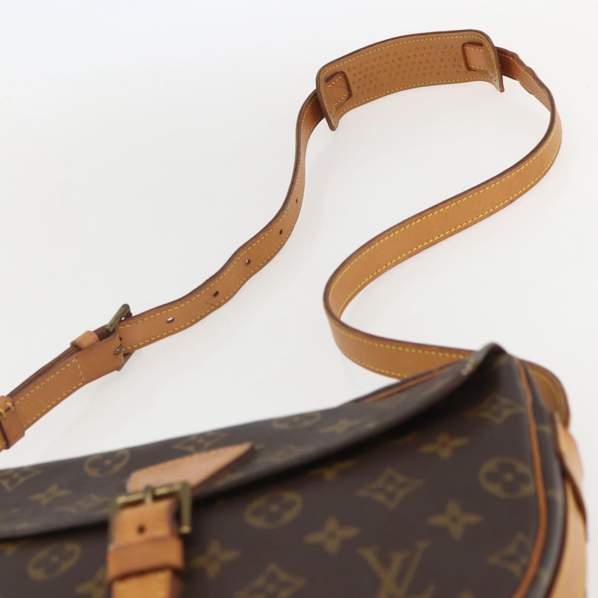 LOUIS VUITTON Monogram Jeune Fille GM Shoulder Bag M51225 LV Auth 160454A