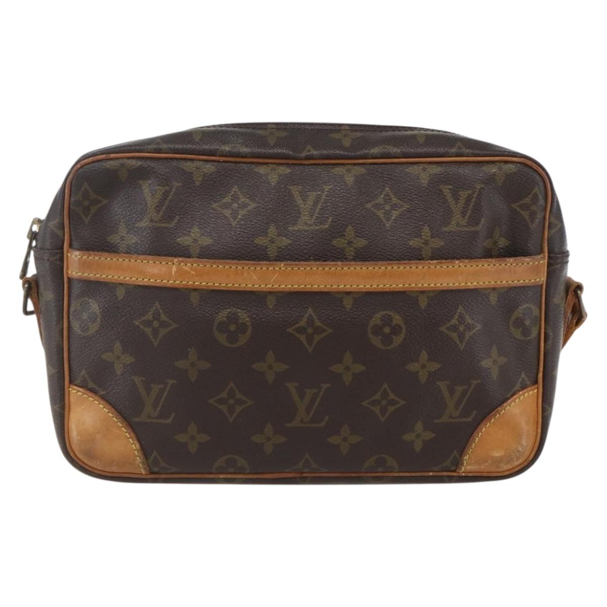 LOUIS VUITTON Monogram Trocadero 27 Shoulder Bag M51274 LV Auth 160456