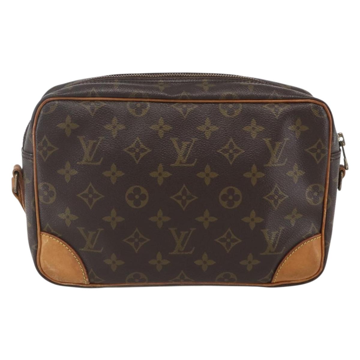LOUIS VUITTON Monogram Trocadero 27 Shoulder Bag M51274 LV Auth 160456