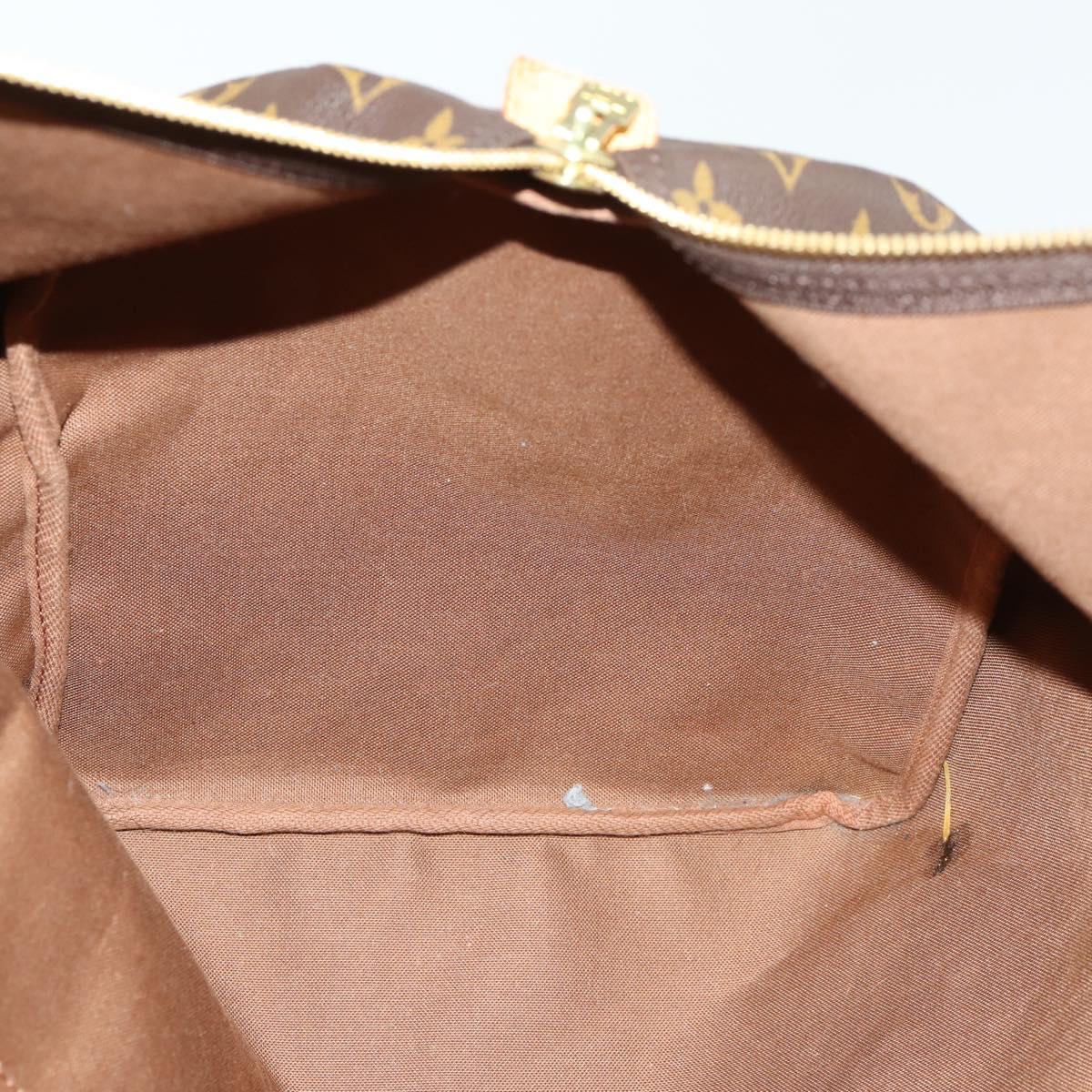 LOUIS VUITTON Monogram Keepall 55 Boston Bag M41424 LV Auth 160532