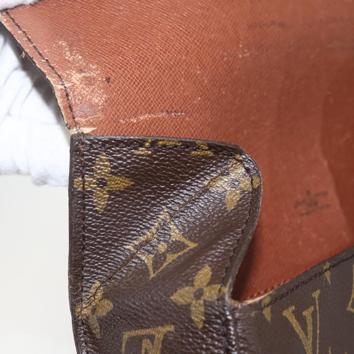 LOUIS VUITTON Monogram Saint Cloud GM Shoulder Bag M51242 LV Auth 160542