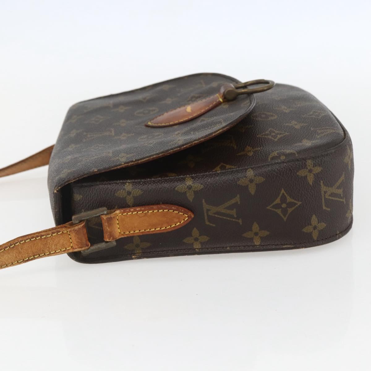 LOUIS VUITTON Monogram Saint Cloud GM Shoulder Bag M51242 LV Auth 160542
