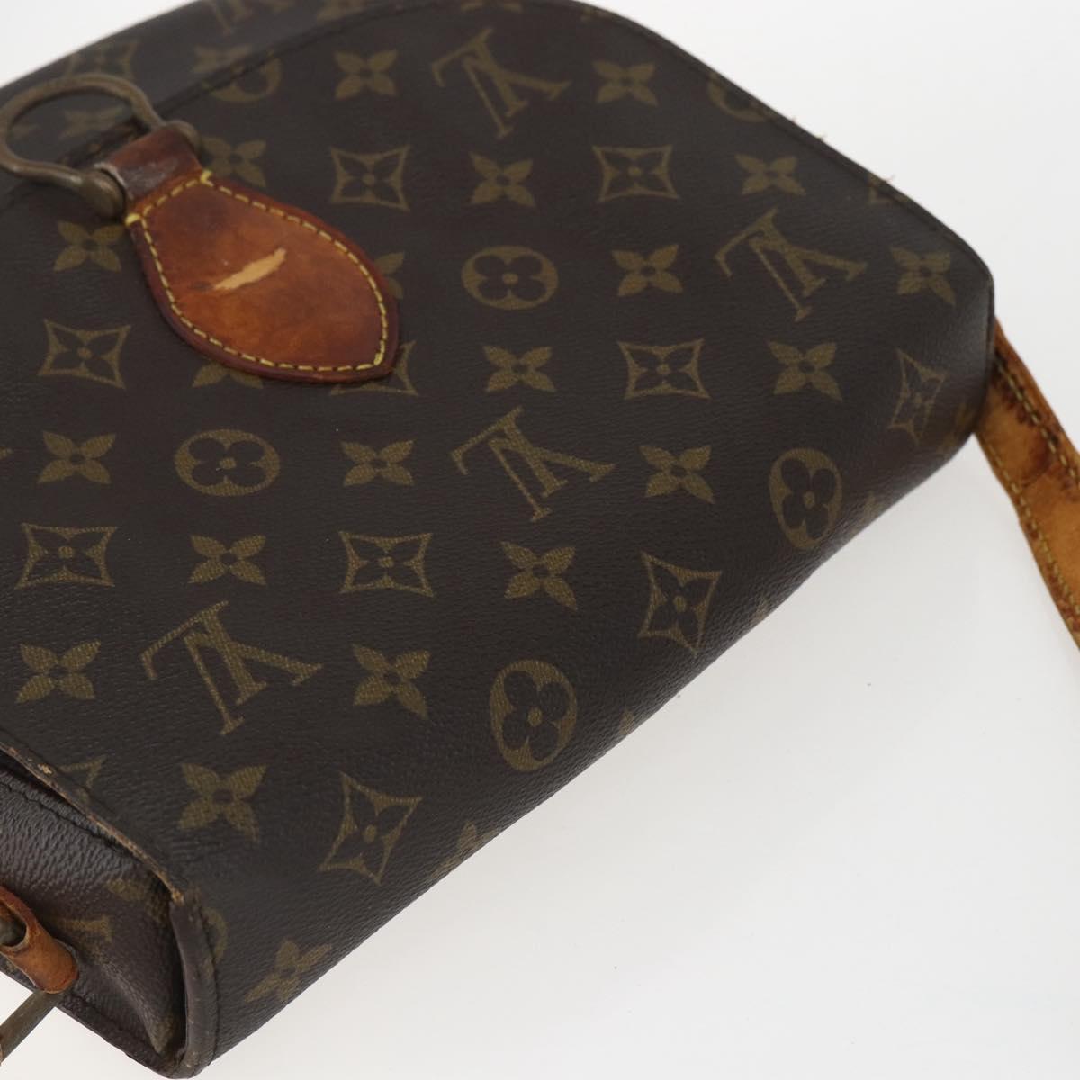 LOUIS VUITTON Monogram Saint Cloud GM Shoulder Bag M51242 LV Auth 160542