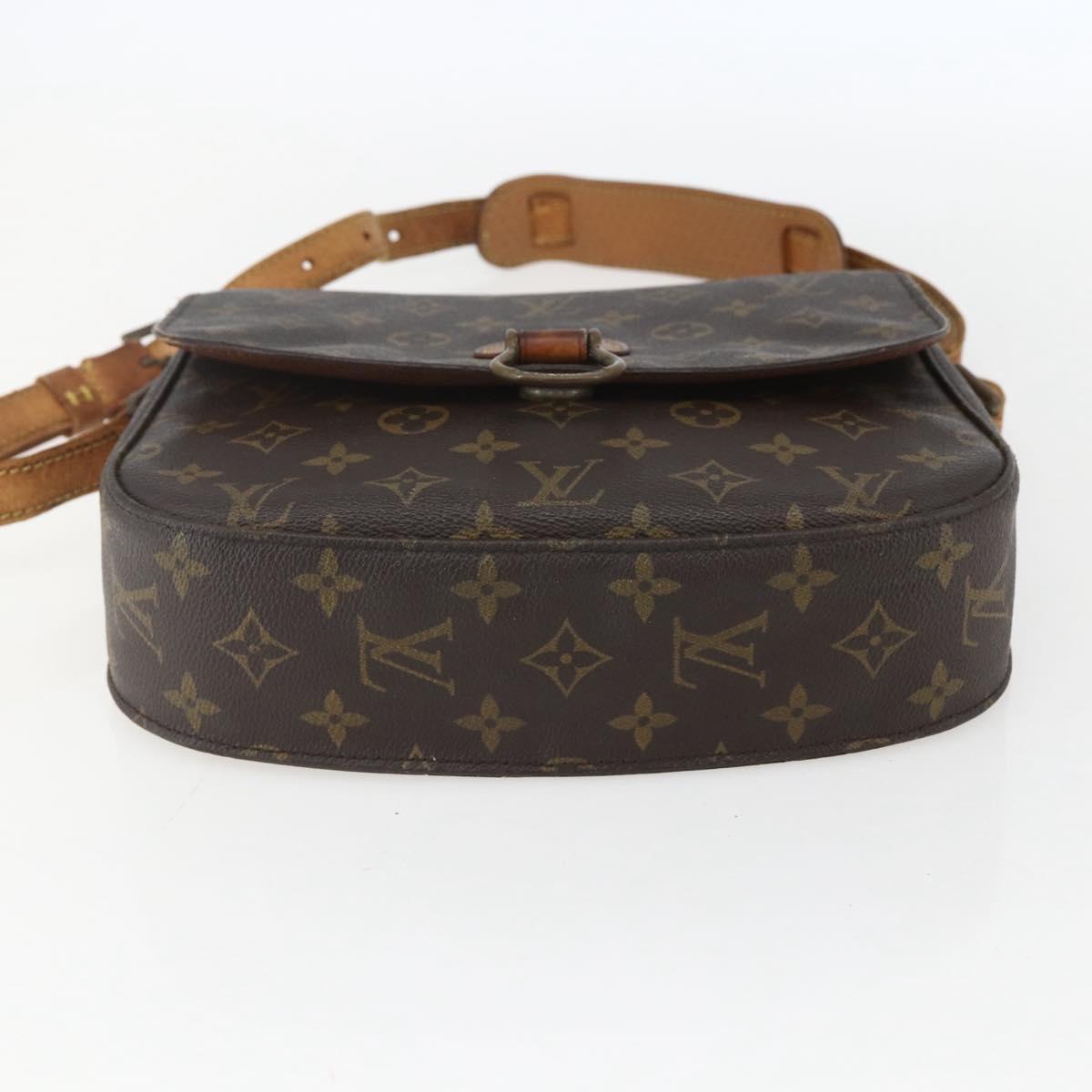 LOUIS VUITTON Monogram Saint Cloud GM Shoulder Bag M51242 LV Auth 160542