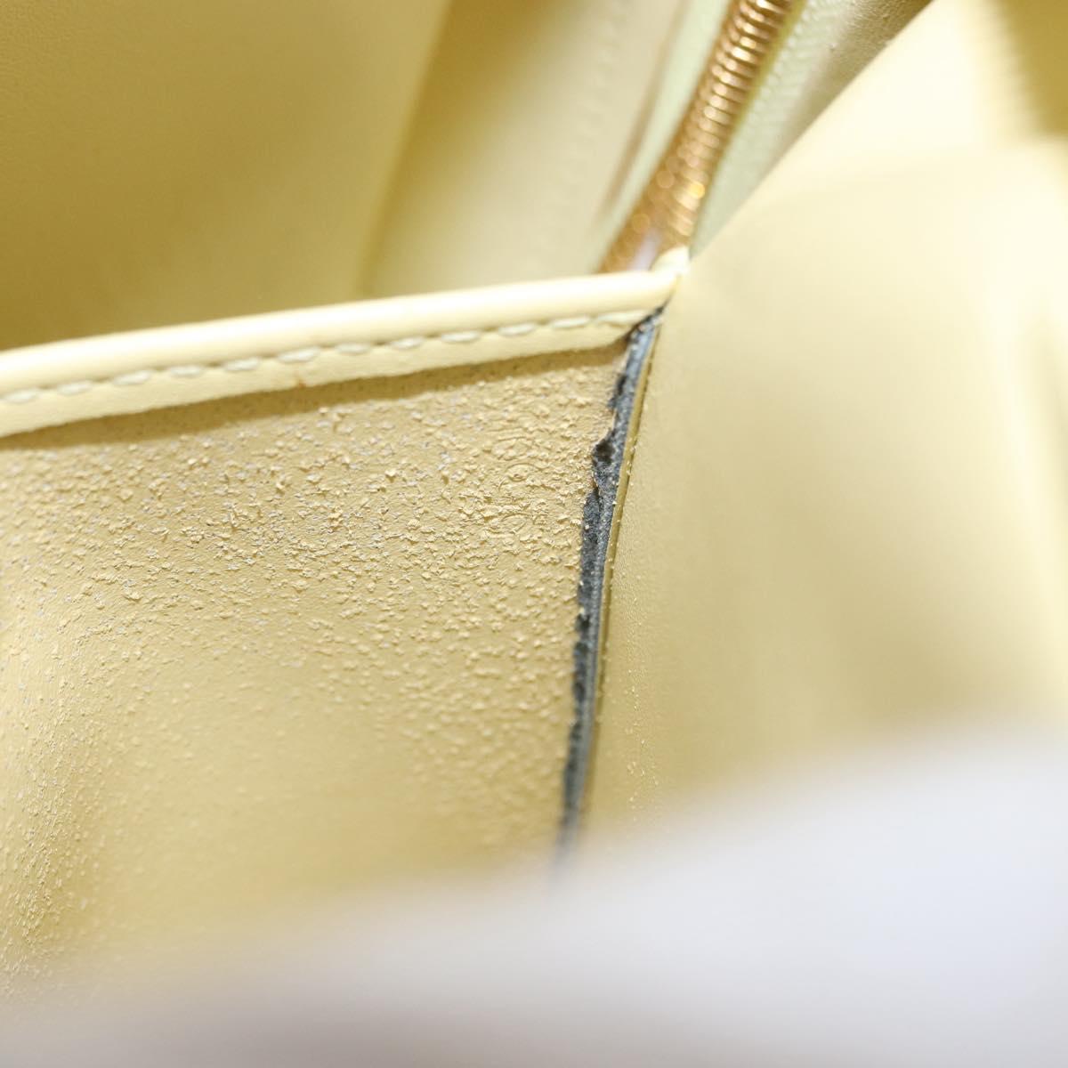 LOUIS VUITTON Monogram Vernis Marley Backpack Yellow M91040 LV Auth 160551