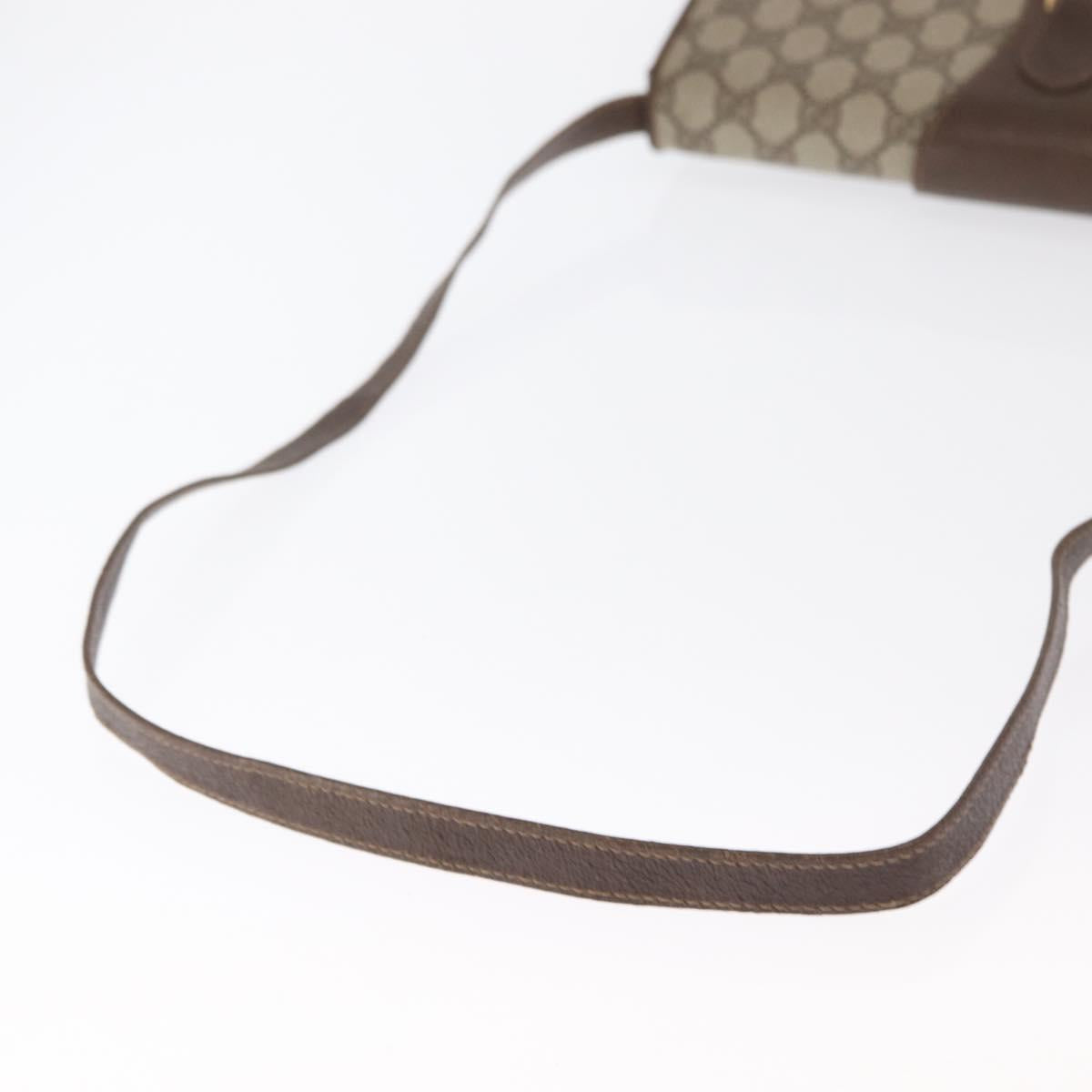 GUCCI GG Supreme Shoulder Bag PVC Beige Gold 904 02 050 Auth 160557