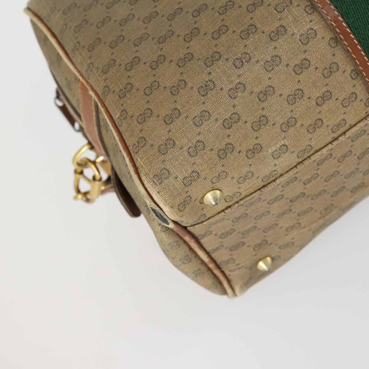 GUCCI Micro GG Supreme Web Sherry Line Bag PVC Beige 002 58 4422 Auth 160595