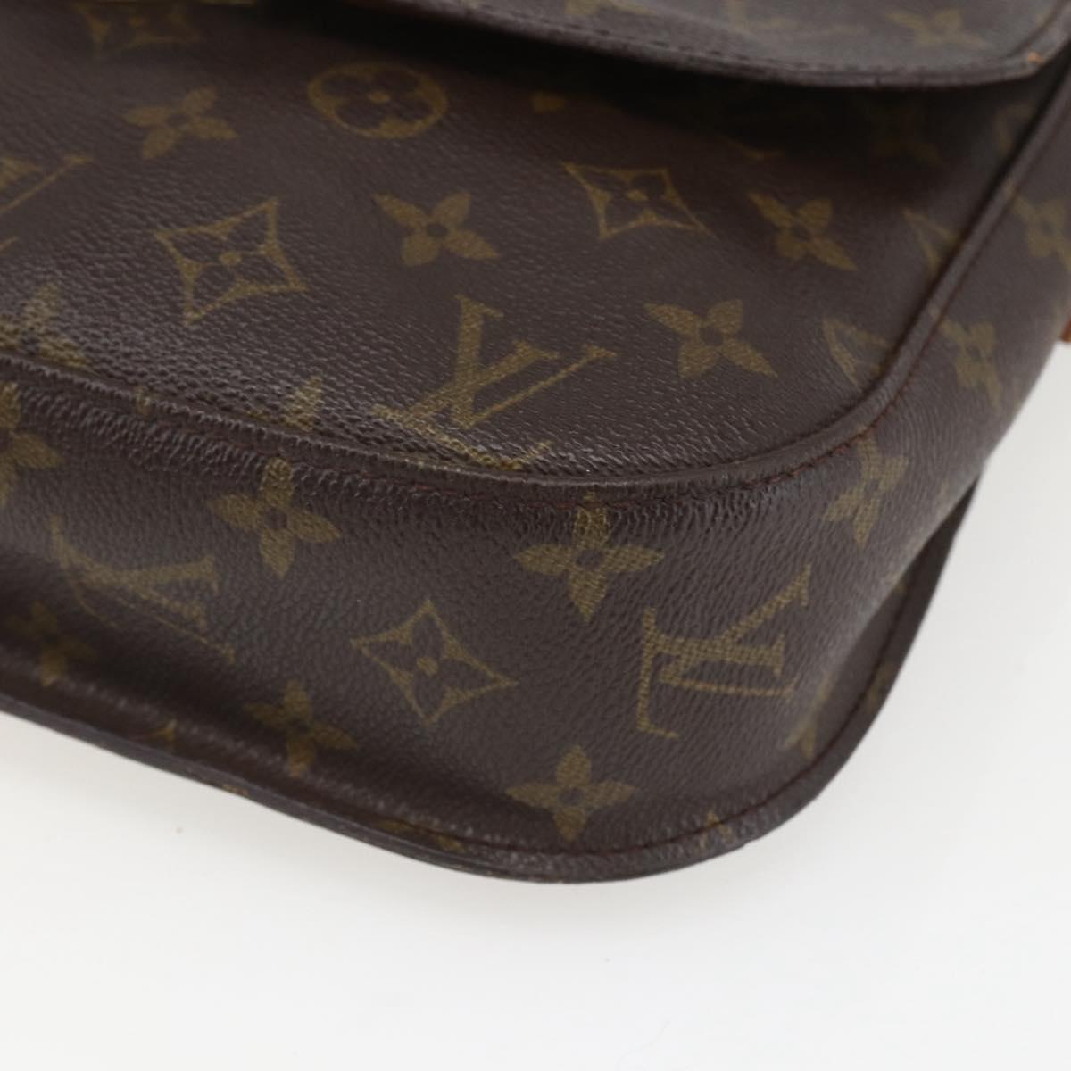 LOUIS VUITTON Monogram Saint Cloud MM Shoulder Bag M51243 LV Auth 160624