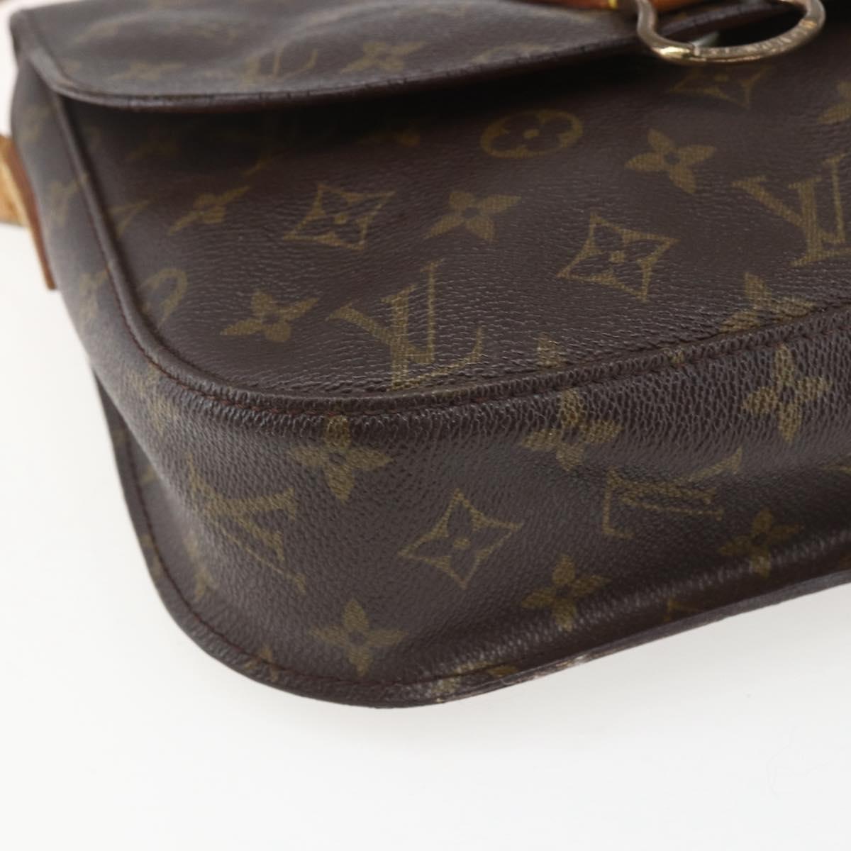 LOUIS VUITTON Monogram Saint Cloud MM Shoulder Bag M51243 LV Auth 160624