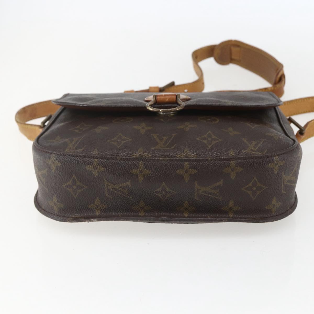 LOUIS VUITTON Monogram Saint Cloud MM Shoulder Bag M51243 LV Auth 160624