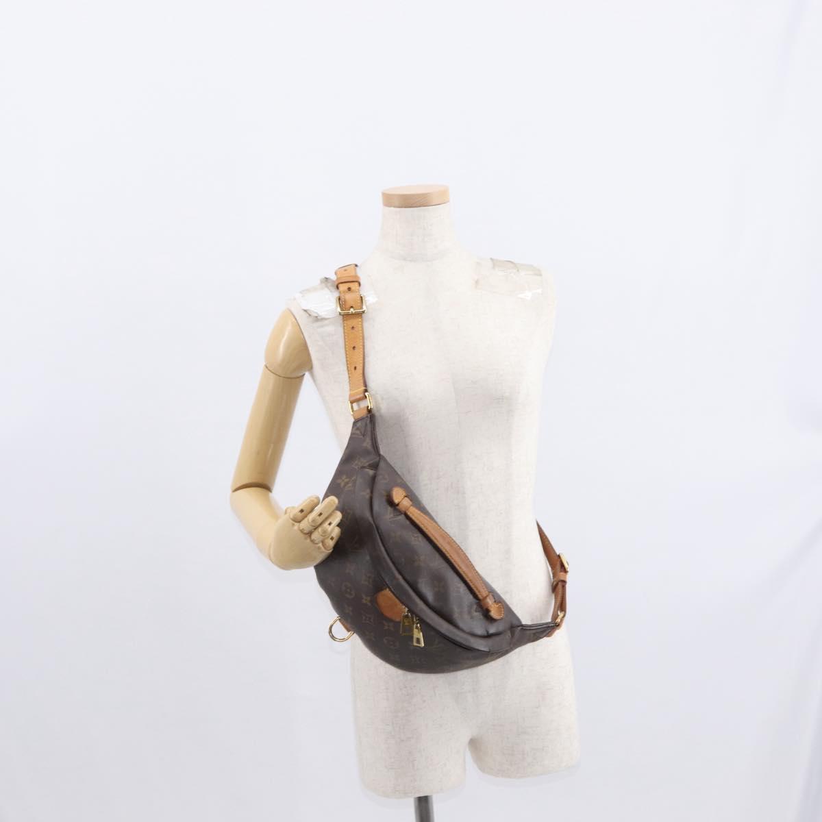 LOUIS VUITTON Monogram Bum Bag Shoulder Bag M43644 LV Auth 160629