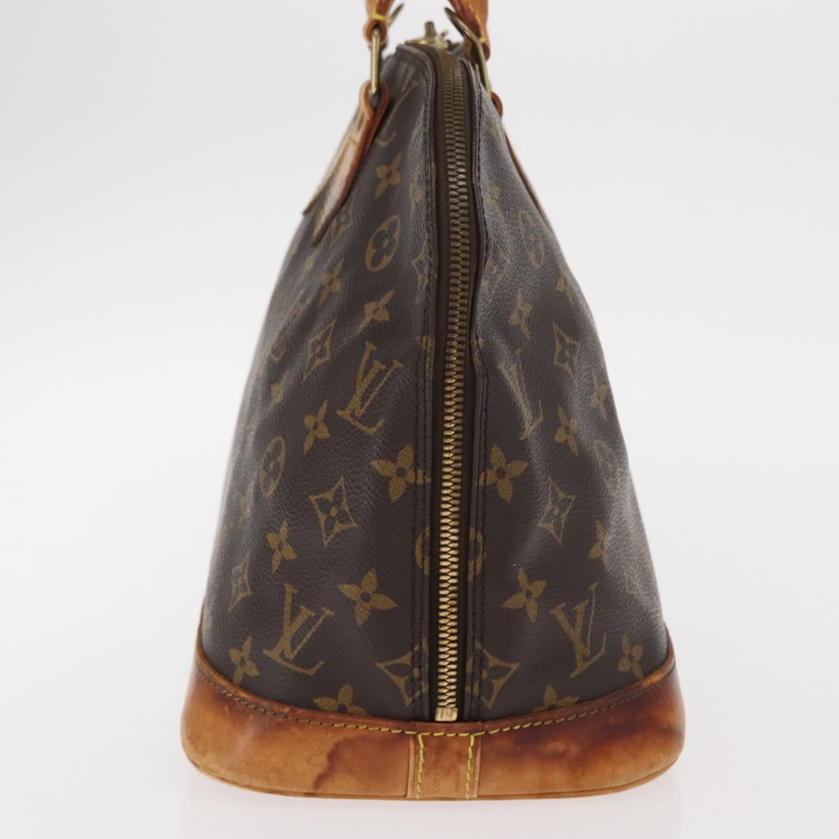LOUIS VUITTON Monogram Alma Hand Bag M51130 LV Auth 160630