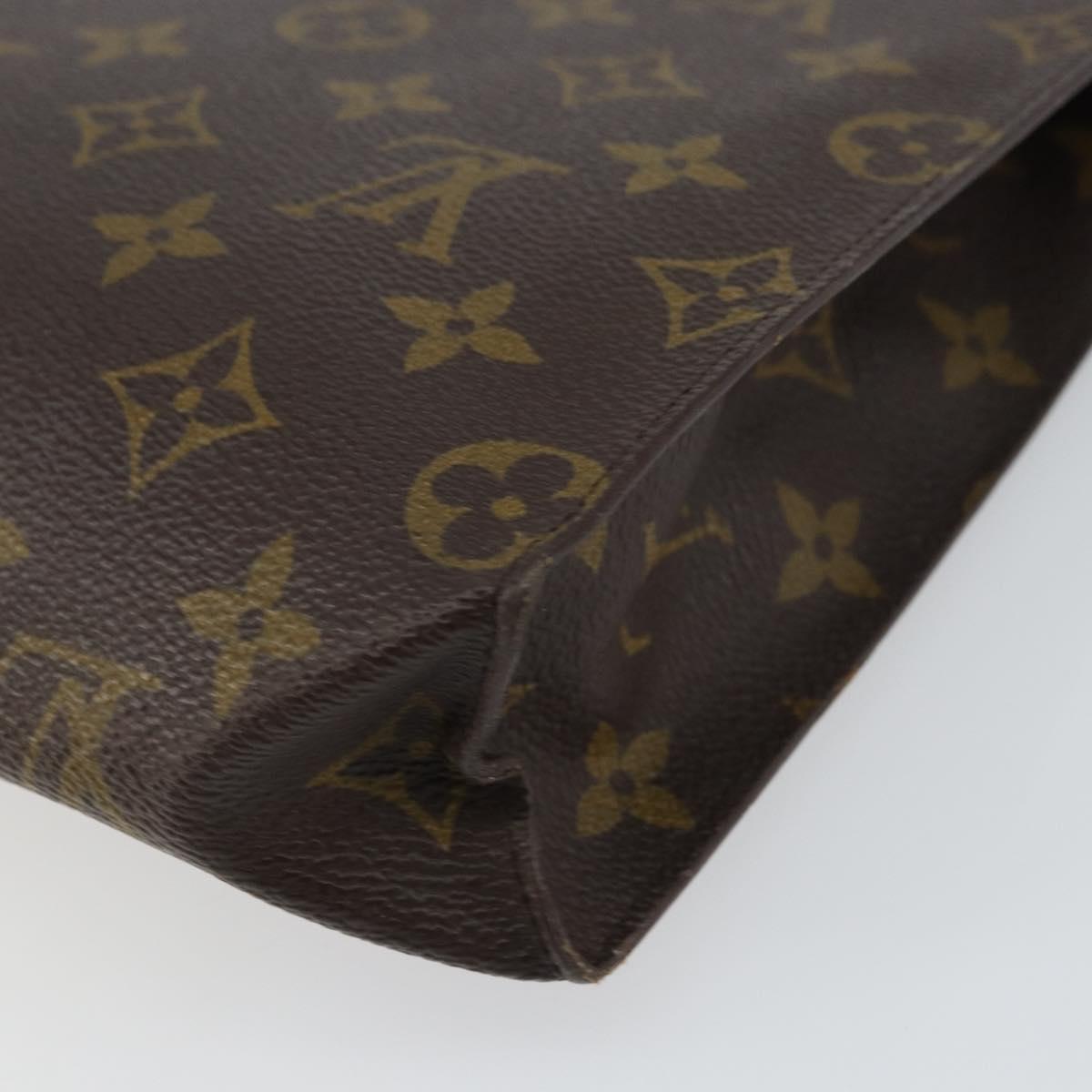 LOUIS VUITTON Monogram Poche Toilette 26 Pouch M47542 LV Auth 160632