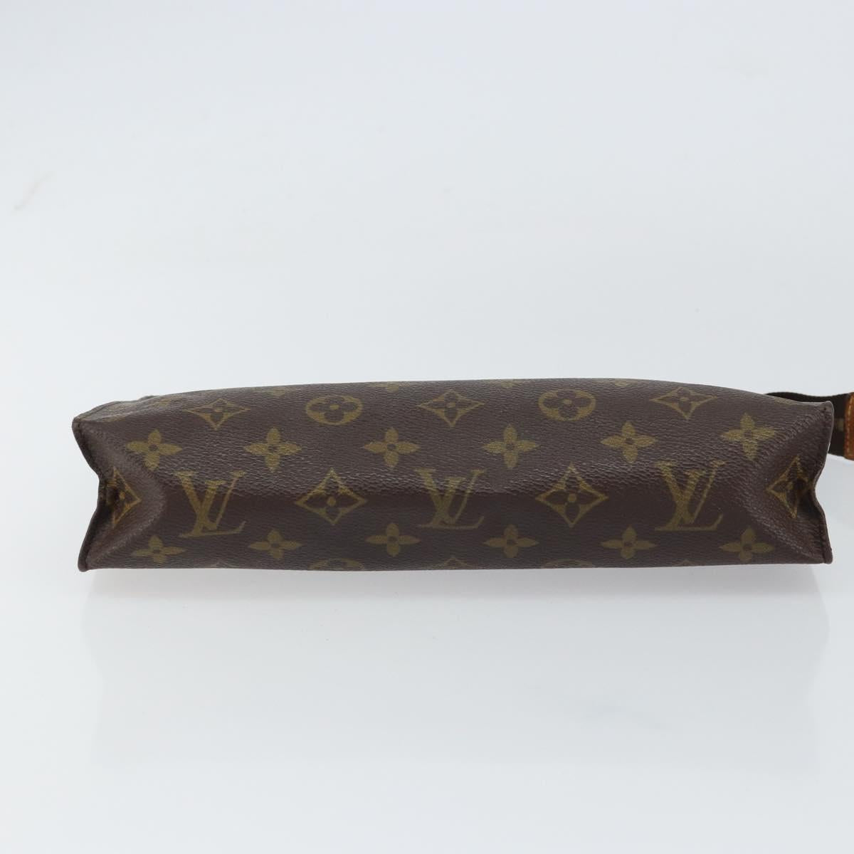 LOUIS VUITTON Monogram Poche Toilette 26 Pouch M47542 LV Auth 160632