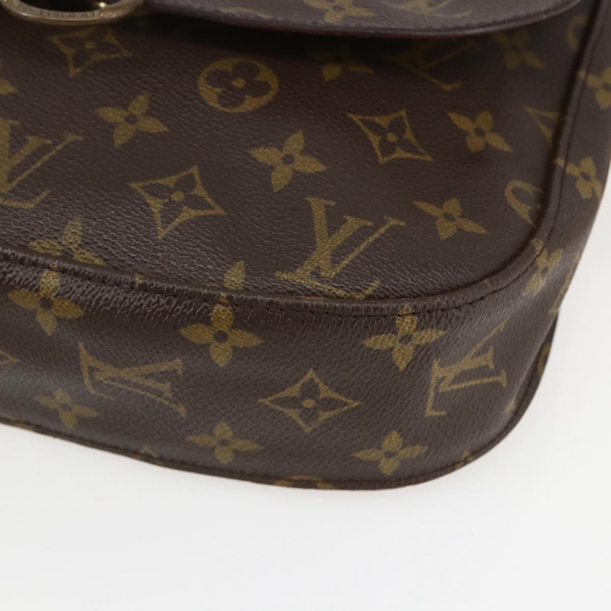 LOUIS VUITTON Monogram Saint Cloud GM Shoulder Bag M51242 LV Auth 160638