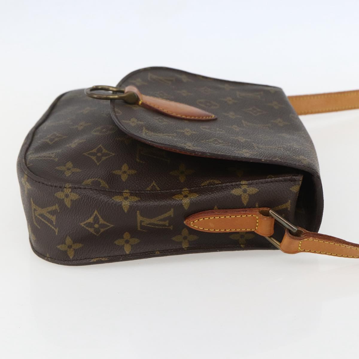 LOUIS VUITTON Monogram Saint Cloud GM Shoulder Bag M51242 LV Auth 160638