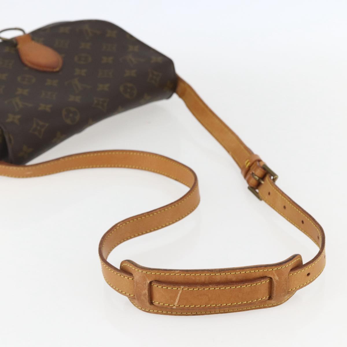 LOUIS VUITTON Monogram Saint Cloud GM Shoulder Bag M51242 LV Auth 160638