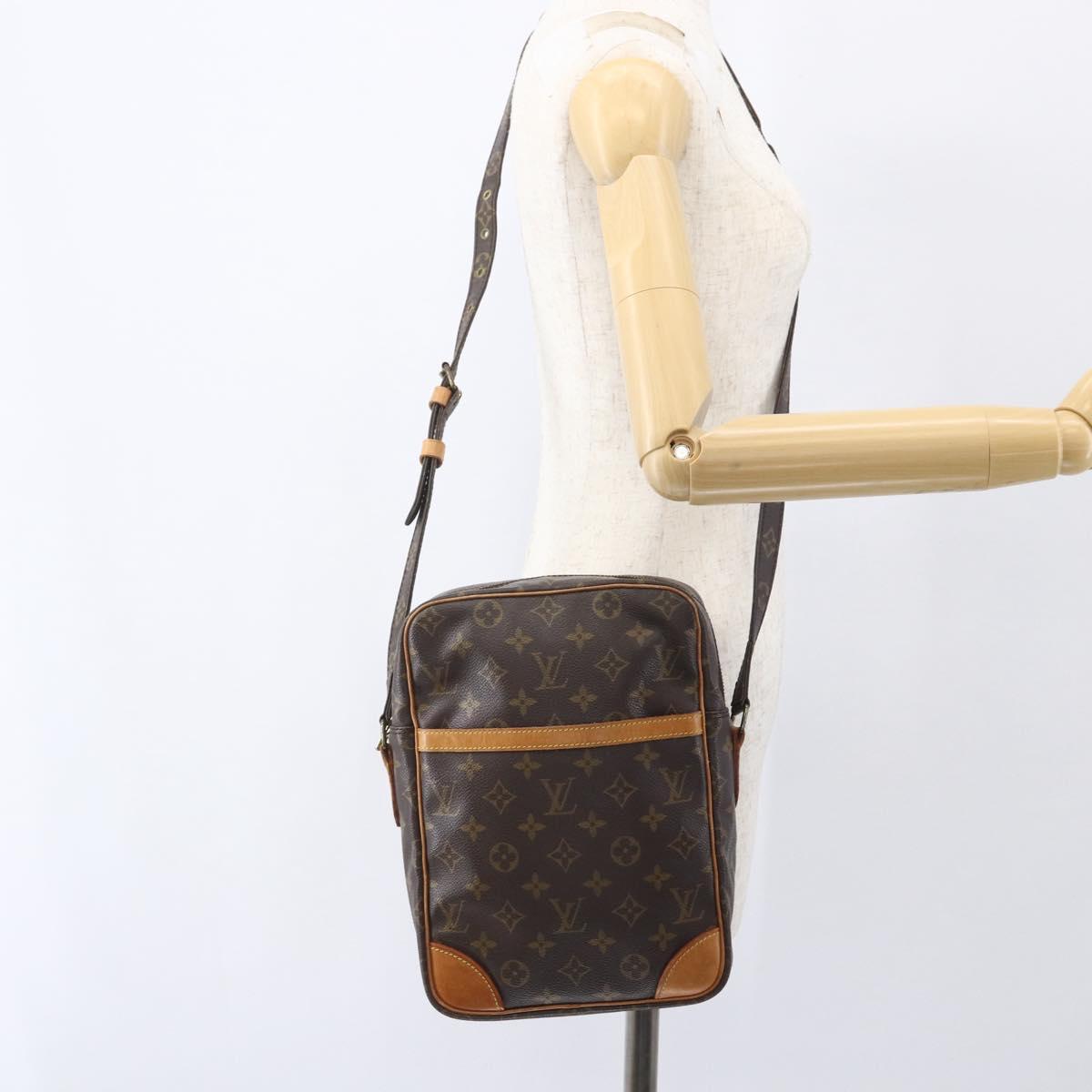 LOUIS VUITTON Monogram Danube MM Shoulder Bag M45264 LV Auth 160653
