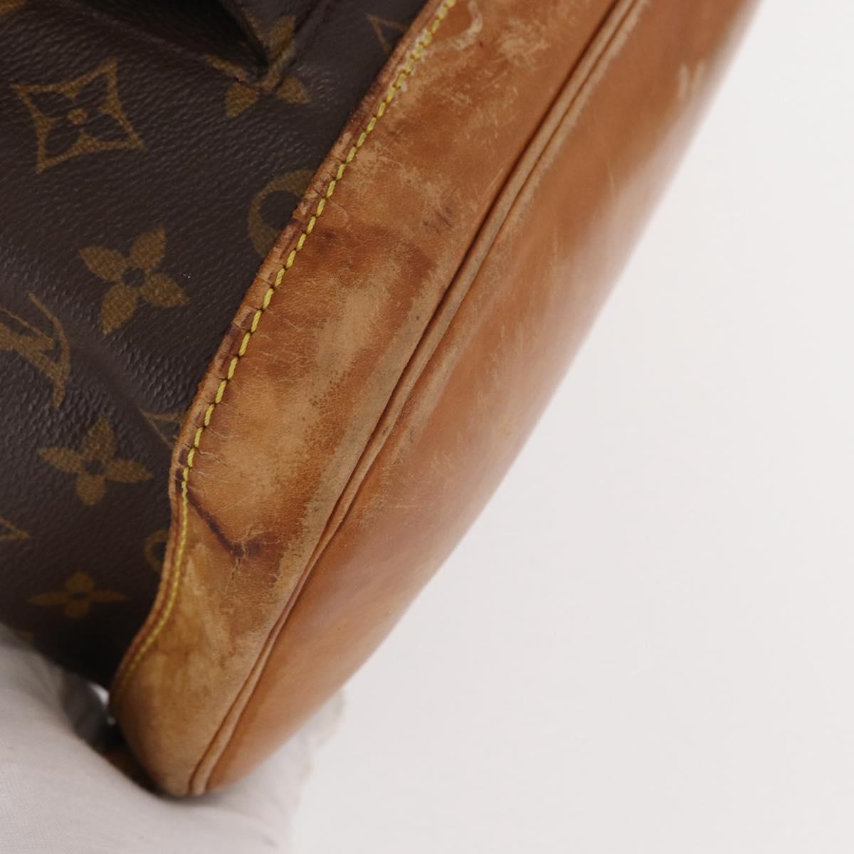 LOUIS VUITTON Monogram Montsouris GM Backpack M51135 LV Auth 160658