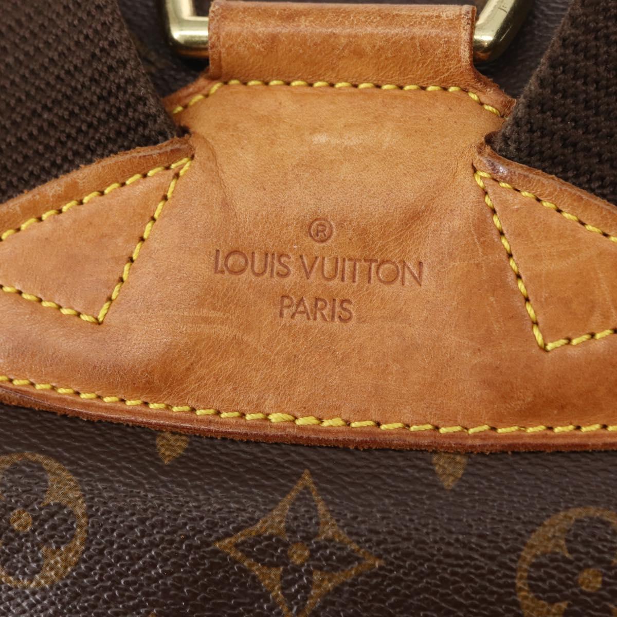 LOUIS VUITTON Monogram Montsouris GM Backpack M51135 LV Auth 160658