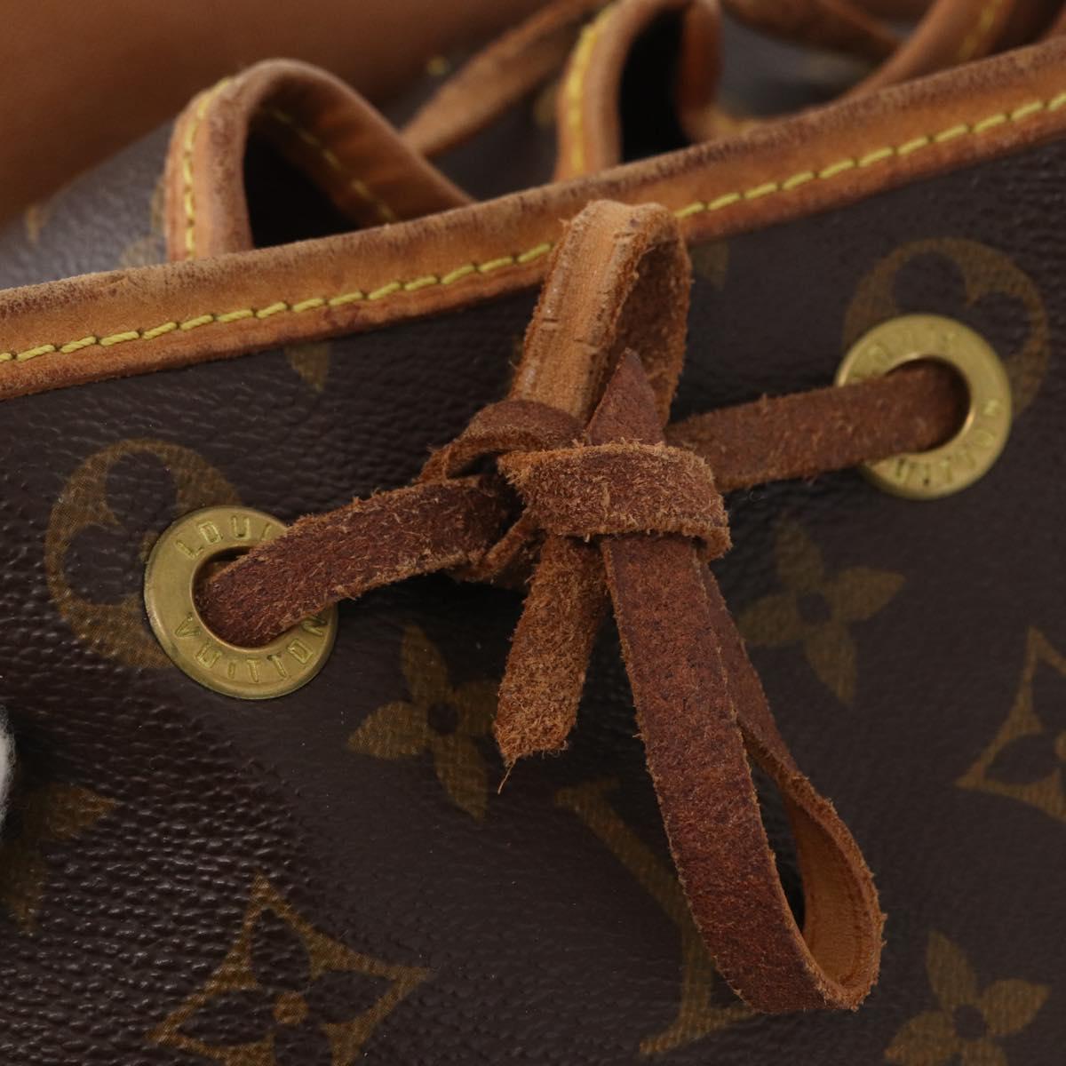 LOUIS VUITTON Monogram Montsouris GM Backpack M51135 LV Auth 160658