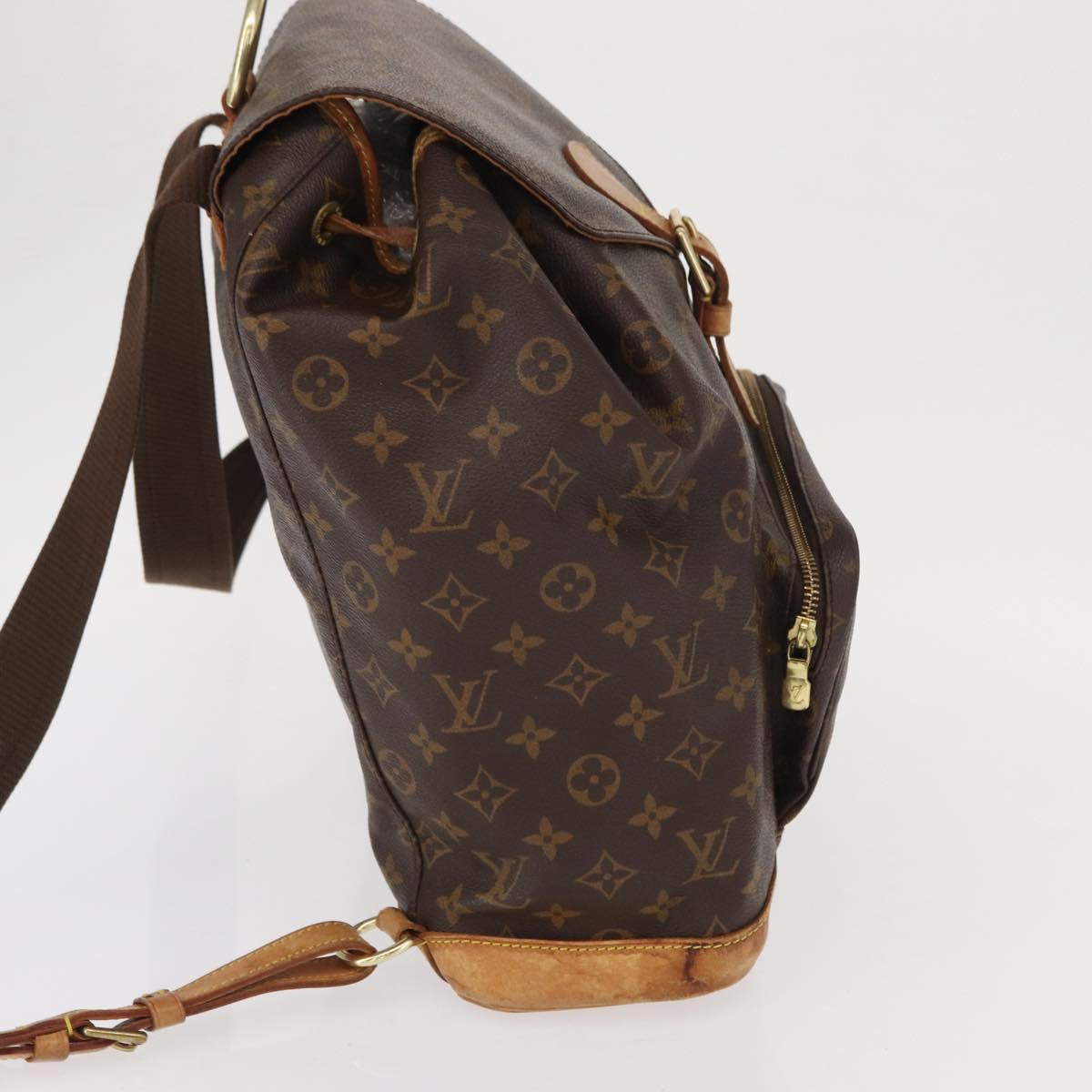 LOUIS VUITTON Monogram Montsouris GM Backpack M51135 LV Auth 160658