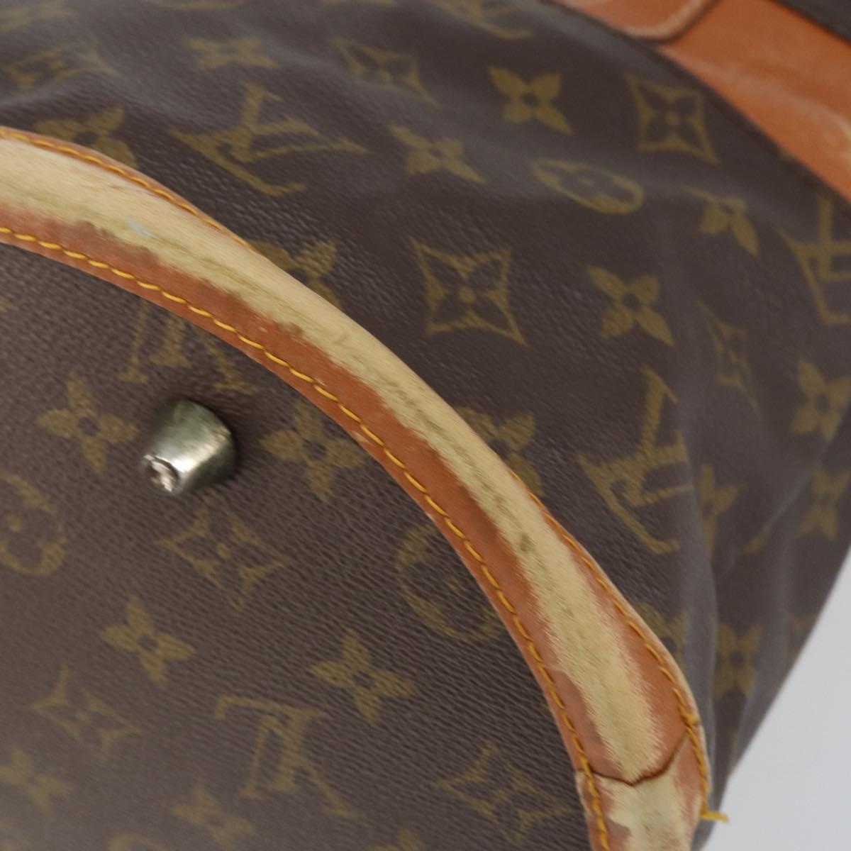 LOUIS VUITTON Monogram Bucket GM Shoulder Bag T42236 LV Auth 160660