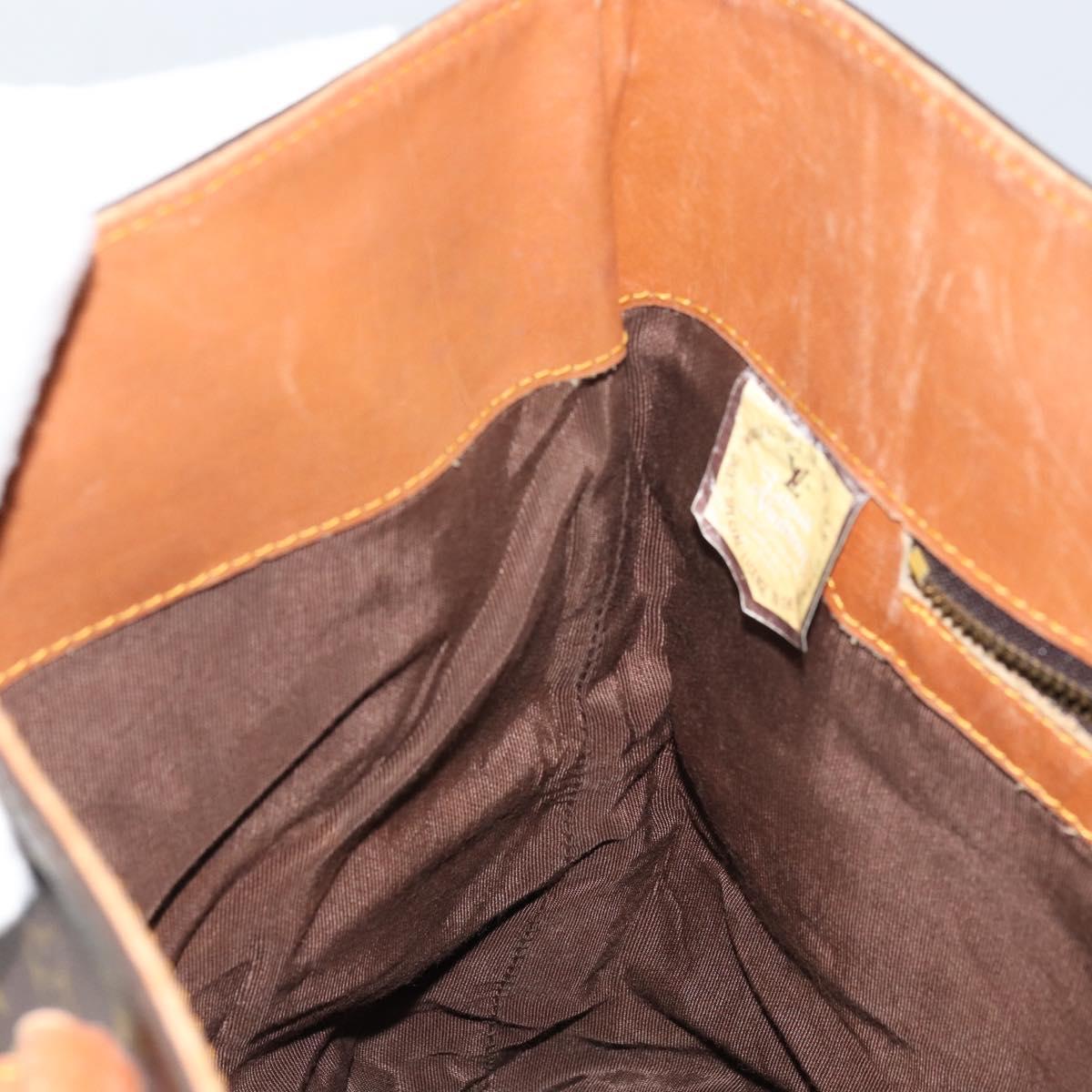 LOUIS VUITTON Monogram Bucket GM Shoulder Bag T42236 LV Auth 160660