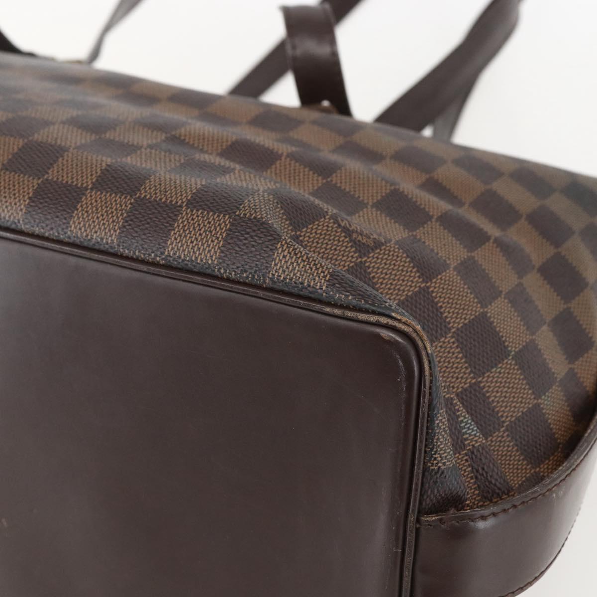 LOUIS VUITTON Damier Ebene Chelsea Tote Bag N51119 LV Auth 160663