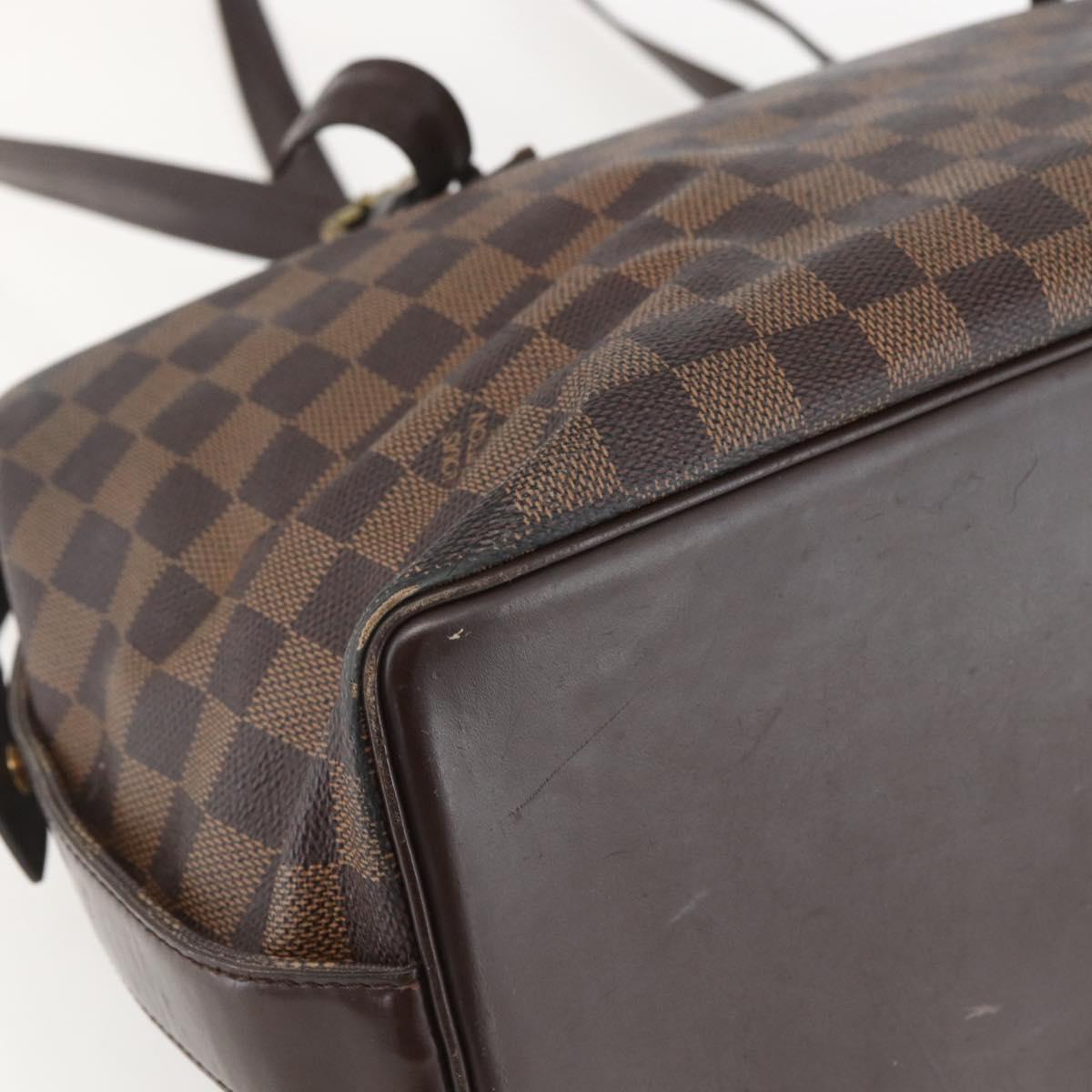 LOUIS VUITTON Damier Ebene Chelsea Tote Bag N51119 LV Auth 160663