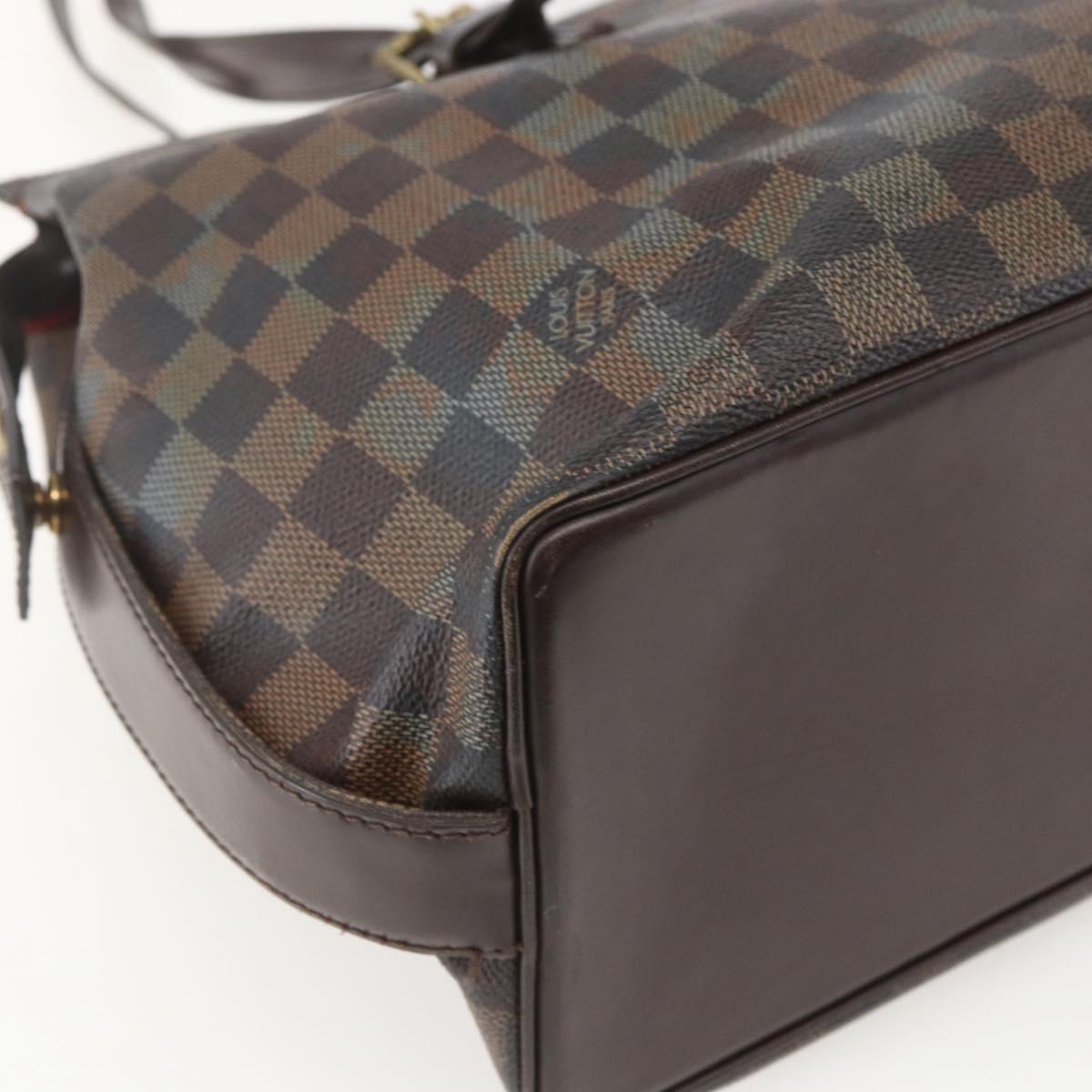 LOUIS VUITTON Damier Ebene Chelsea Tote Bag N51119 LV Auth 160663