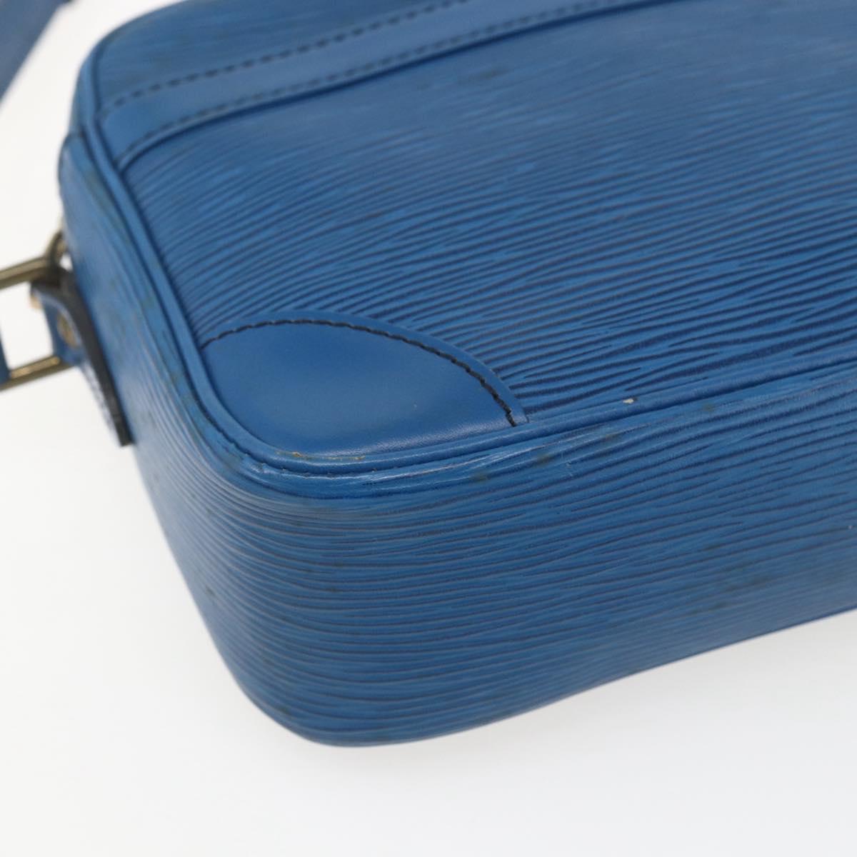 LOUIS VUITTON Epi Trocadero 23 Shoulder Bag Blue M52305 LV Auth 160666