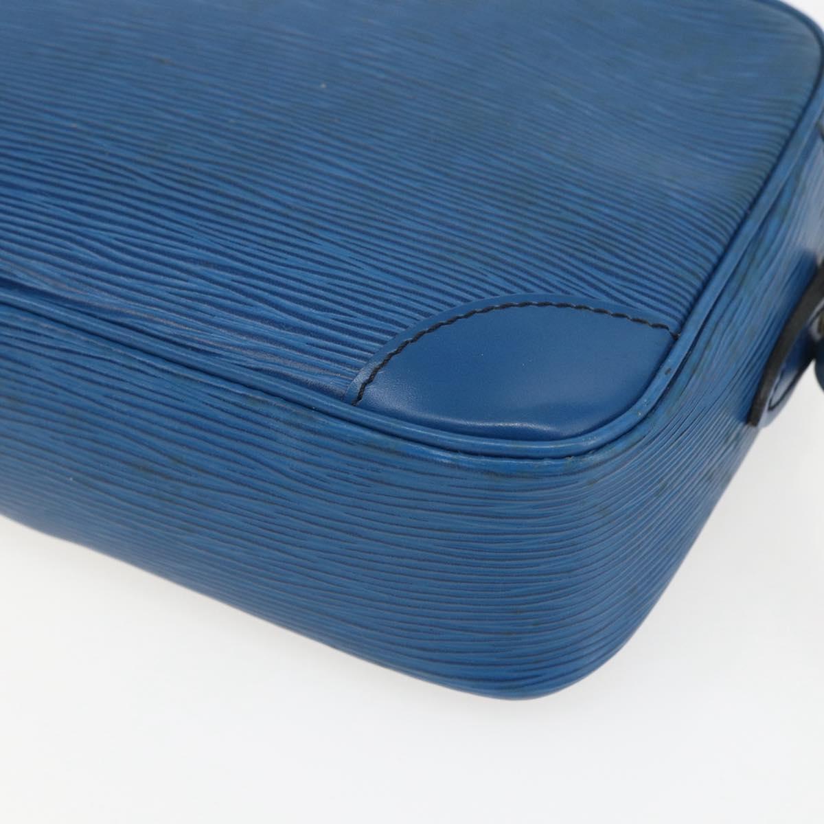 LOUIS VUITTON Epi Trocadero 23 Shoulder Bag Blue M52305 LV Auth 160666
