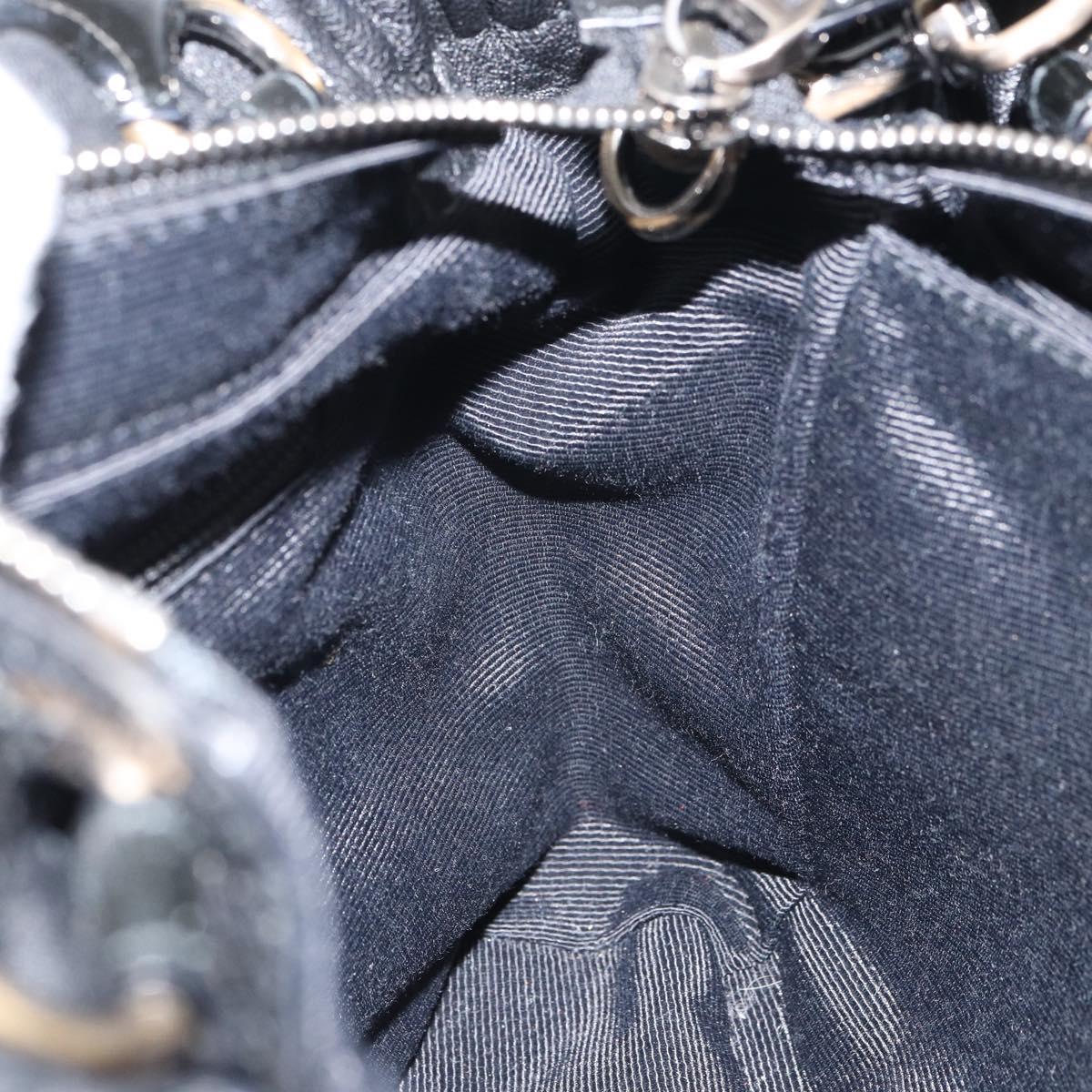 Salvatore Ferragamo Vala Hand Bag Leather 2way Black Auth 160688
