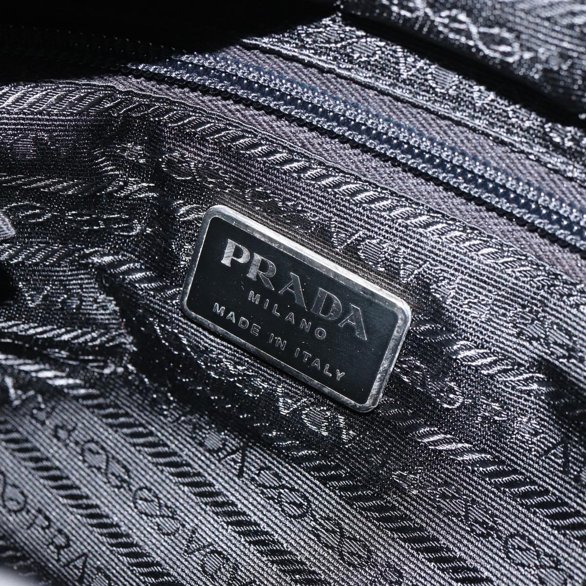 PRADA Tote Bag Nylon Khaki Auth 160711