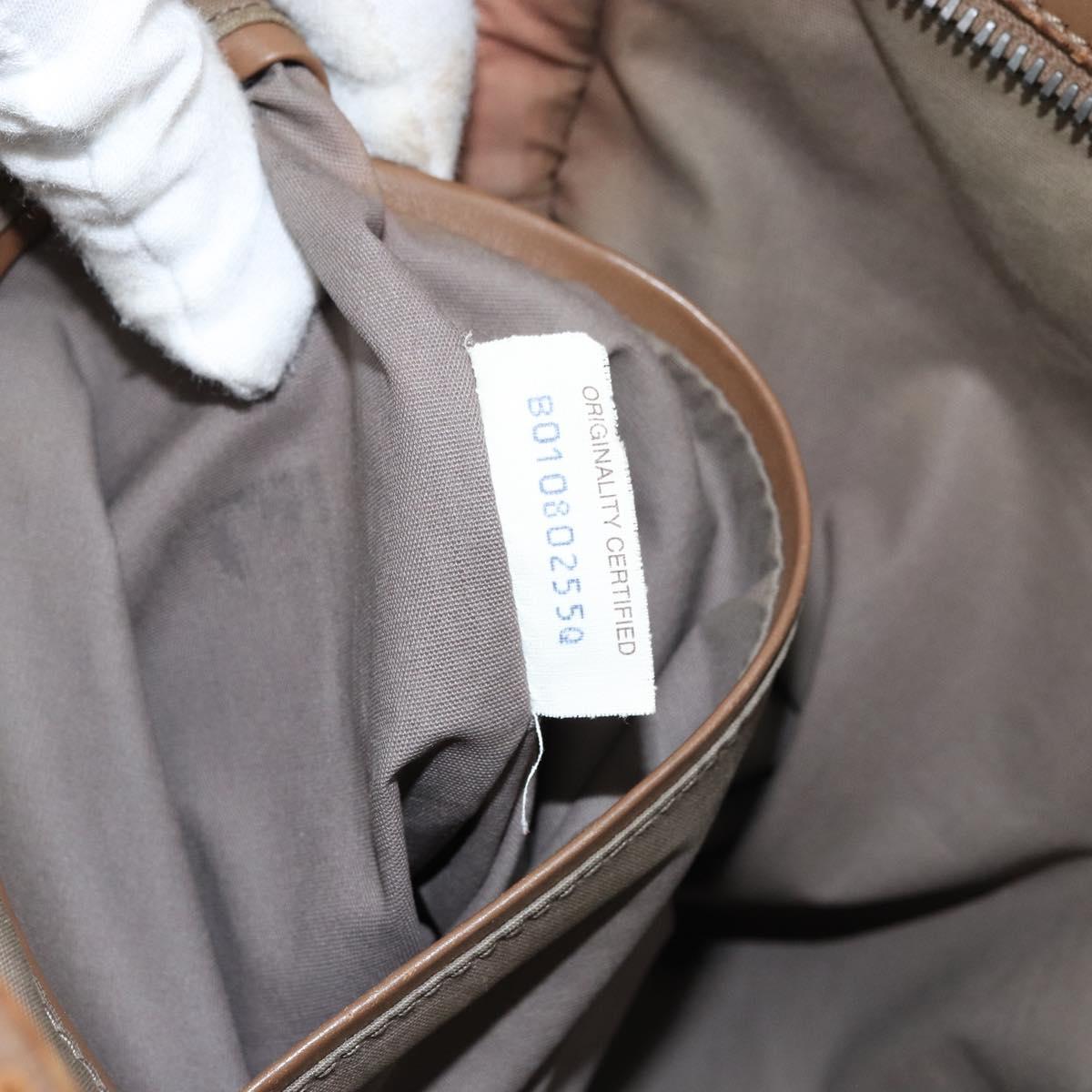 BOTTEGA VENETA INTRECCIATO Business Bag Leather Brown Auth 160744
