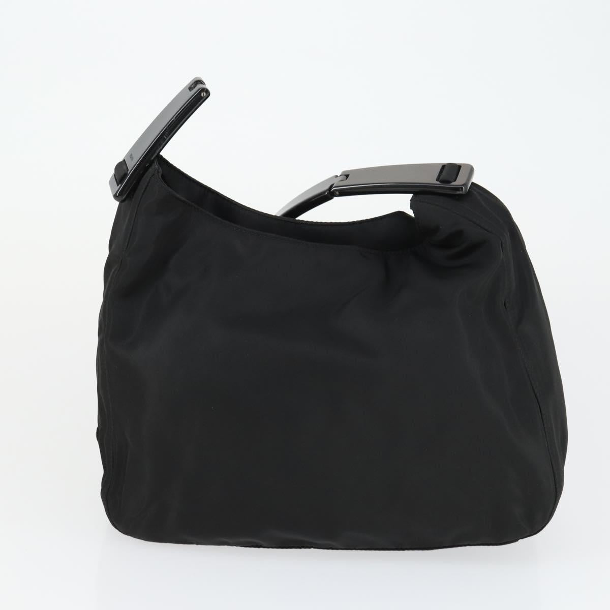 PRADA Bag Nylon 3 Set Black Red beige Auth 160750