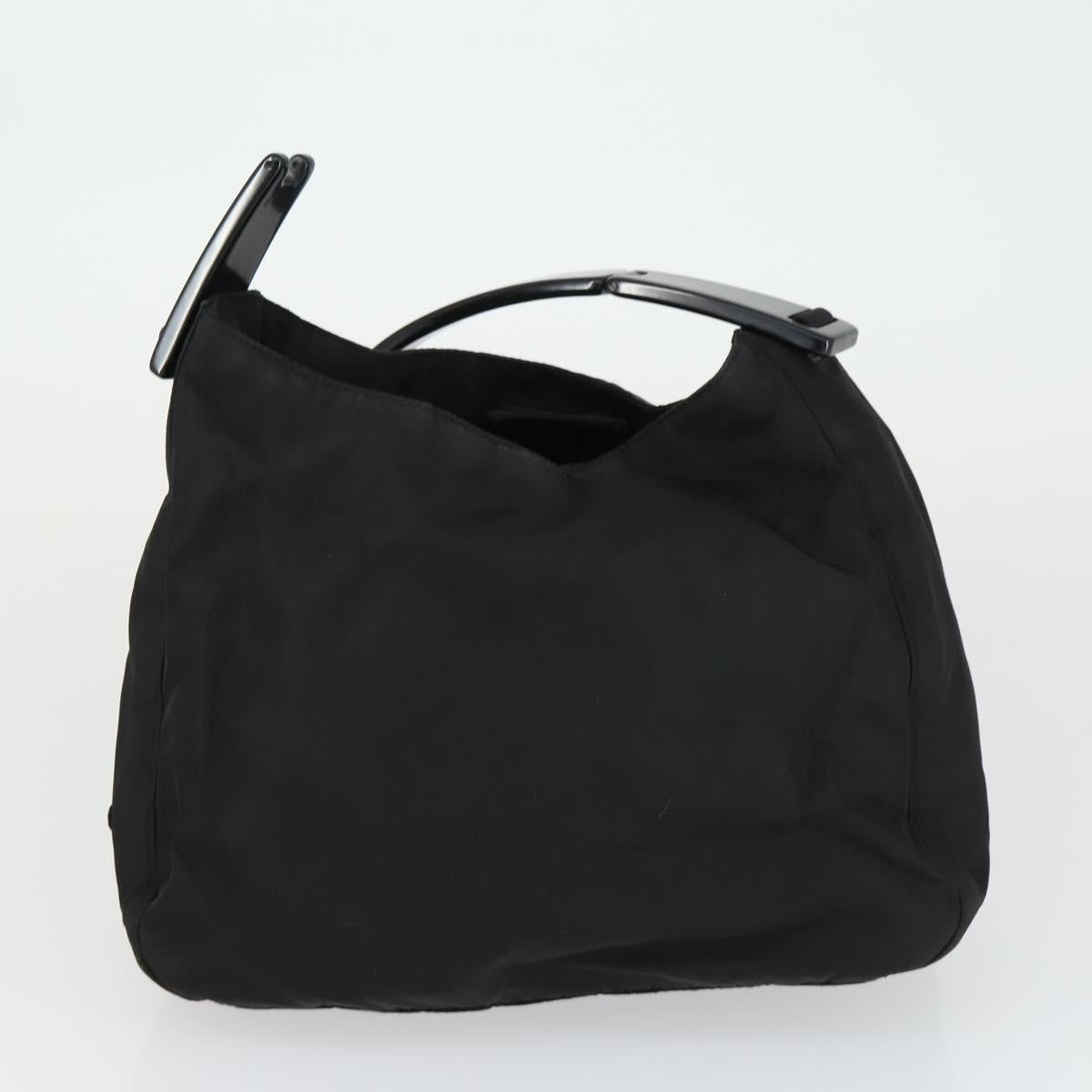 PRADA Bag Nylon 3 Set Black Khaki Auth 160751