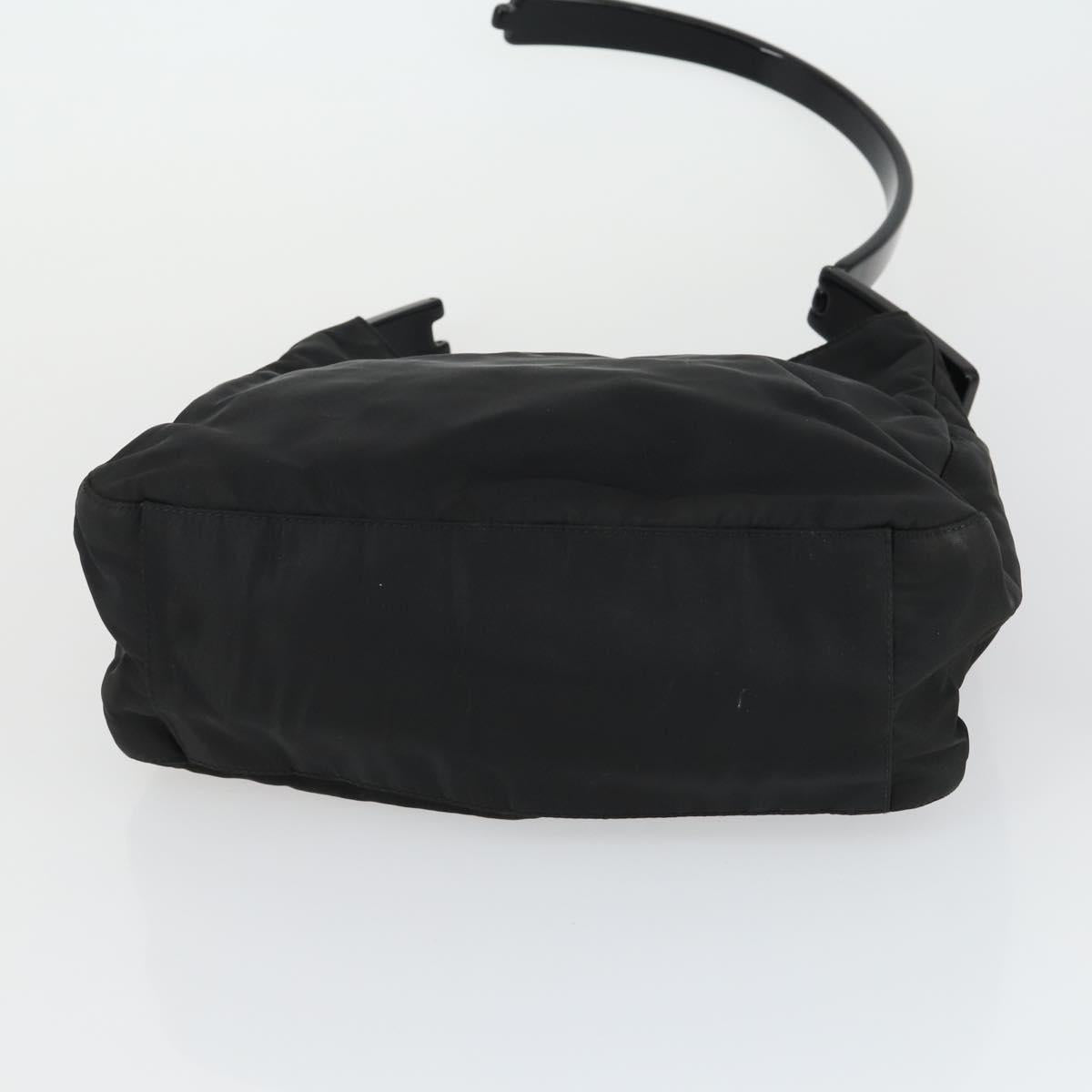 PRADA Bag Nylon 3 Set Black Khaki Auth 160751