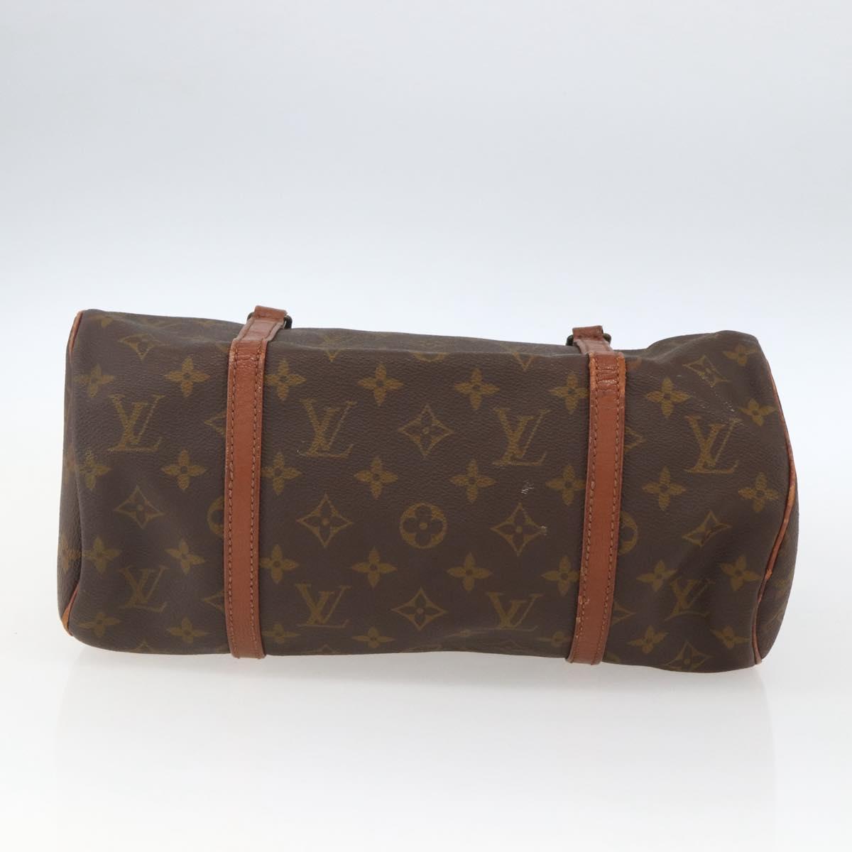 LOUIS VUITTON Monogram Papillon 30 Hand Bag M51385 LV Auth 160765