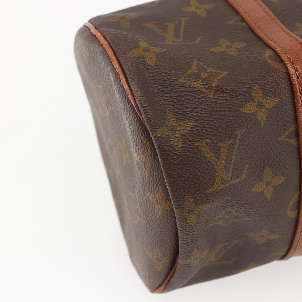 LOUIS VUITTON Monogram Papillon 30 Hand Bag M51385 LV Auth 160765