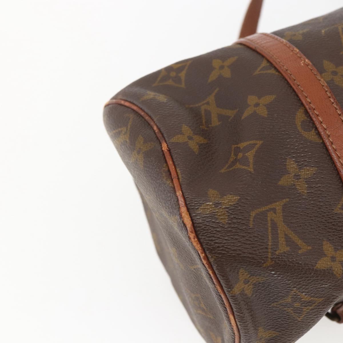 LOUIS VUITTON Monogram Papillon 30 Hand Bag M51385 LV Auth 160765