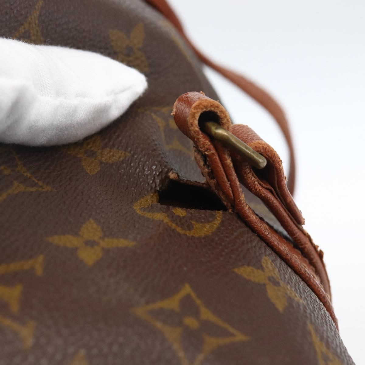 LOUIS VUITTON Monogram Papillon 30 Hand Bag M51385 LV Auth 160765