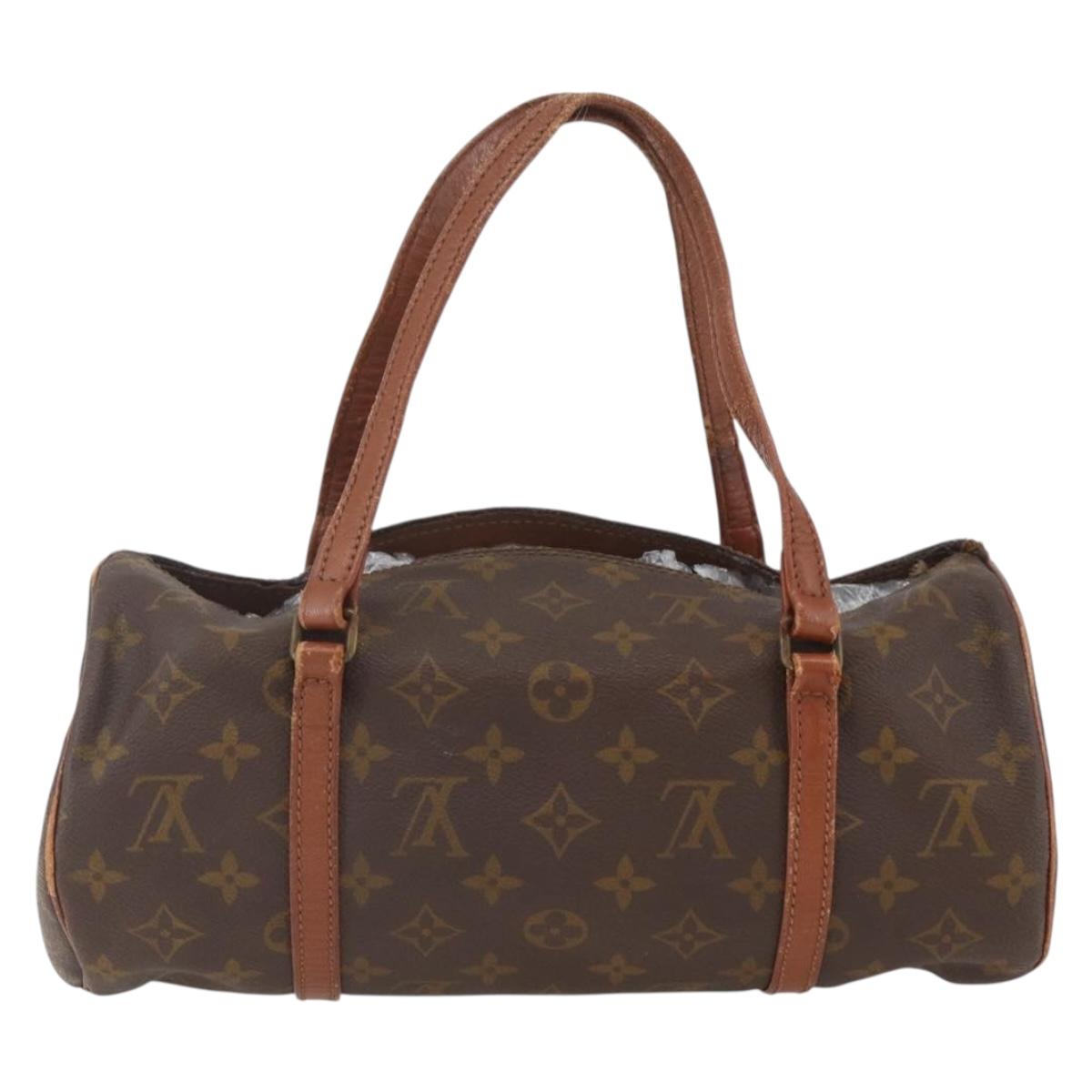 LOUIS VUITTON Monogram Papillon 30 Hand Bag M51385 LV Auth 160765