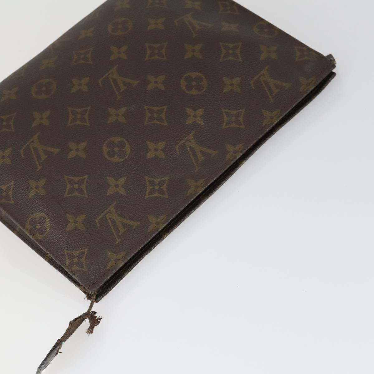 LOUIS VUITTON Monogram Poche Toilette 26 Pouch 2 Set LV Auth 160766