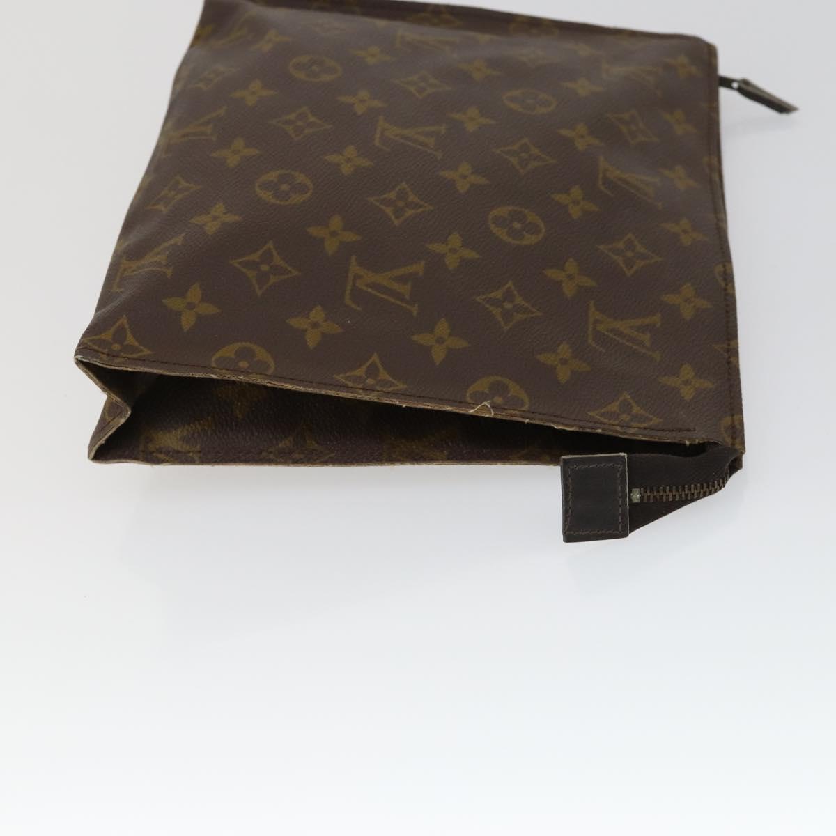 LOUIS VUITTON Monogram Poche Toilette 26 Pouch 2 Set LV Auth 160767