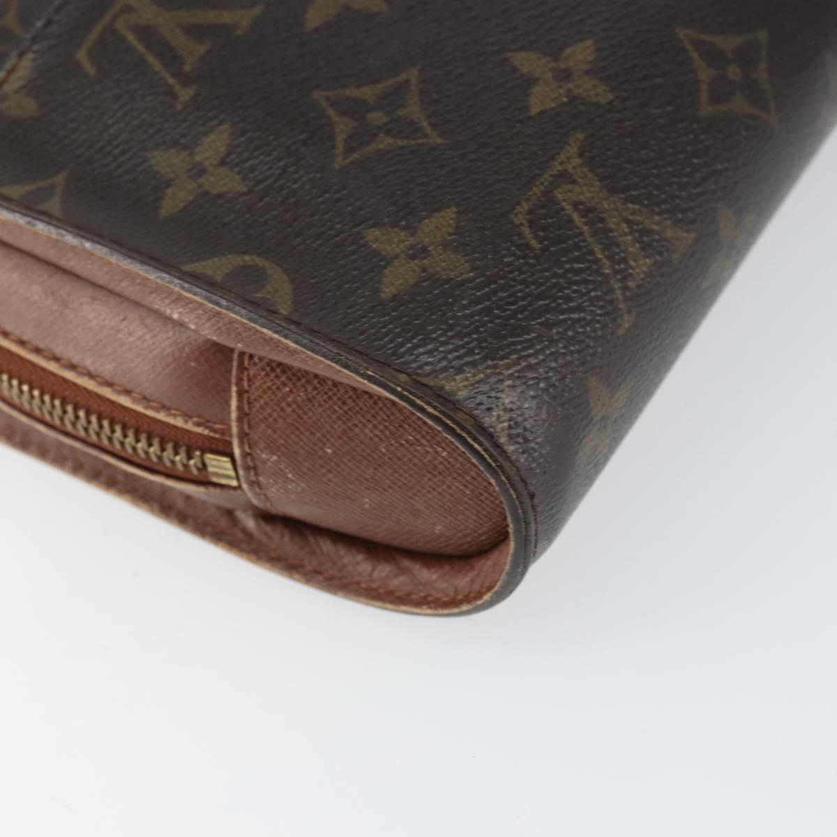 LOUIS VUITTON Monogram Orsay Clutch Bag M51790 LV Auth 160807