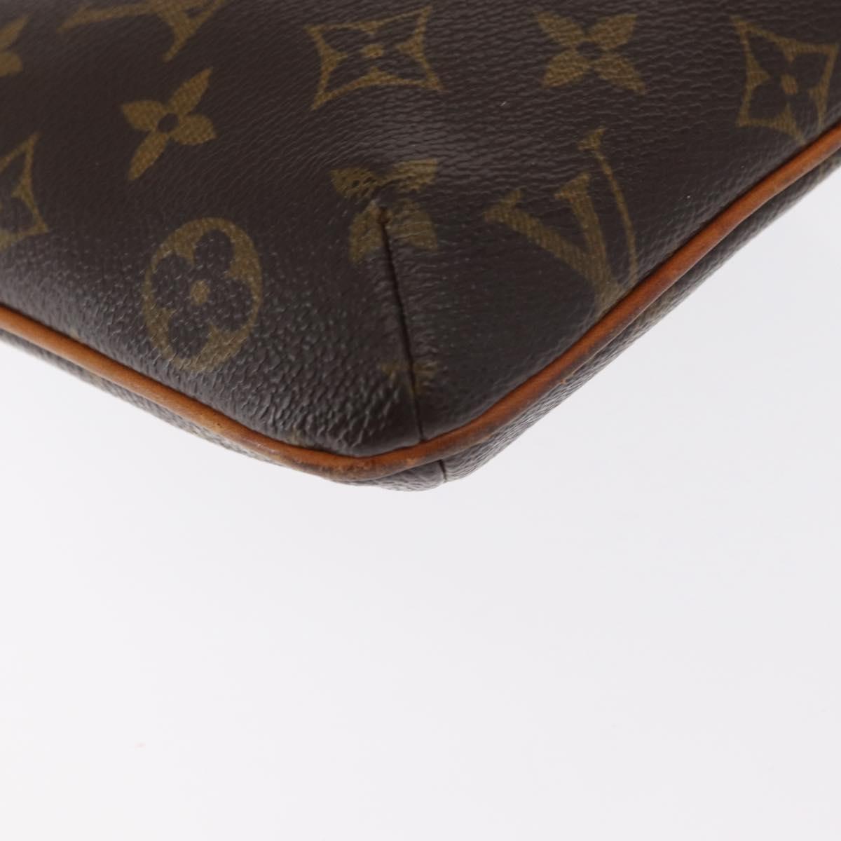 LOUIS VUITTON Monogram Partition Pouch M51901 LV Auth 160812